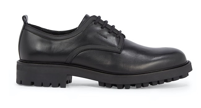 Calvin Klein Schnürschuh »DERBY MIX«, stark profilierter Laufsohle, Freizeitschuh, Halbschuh, Schnürschuh