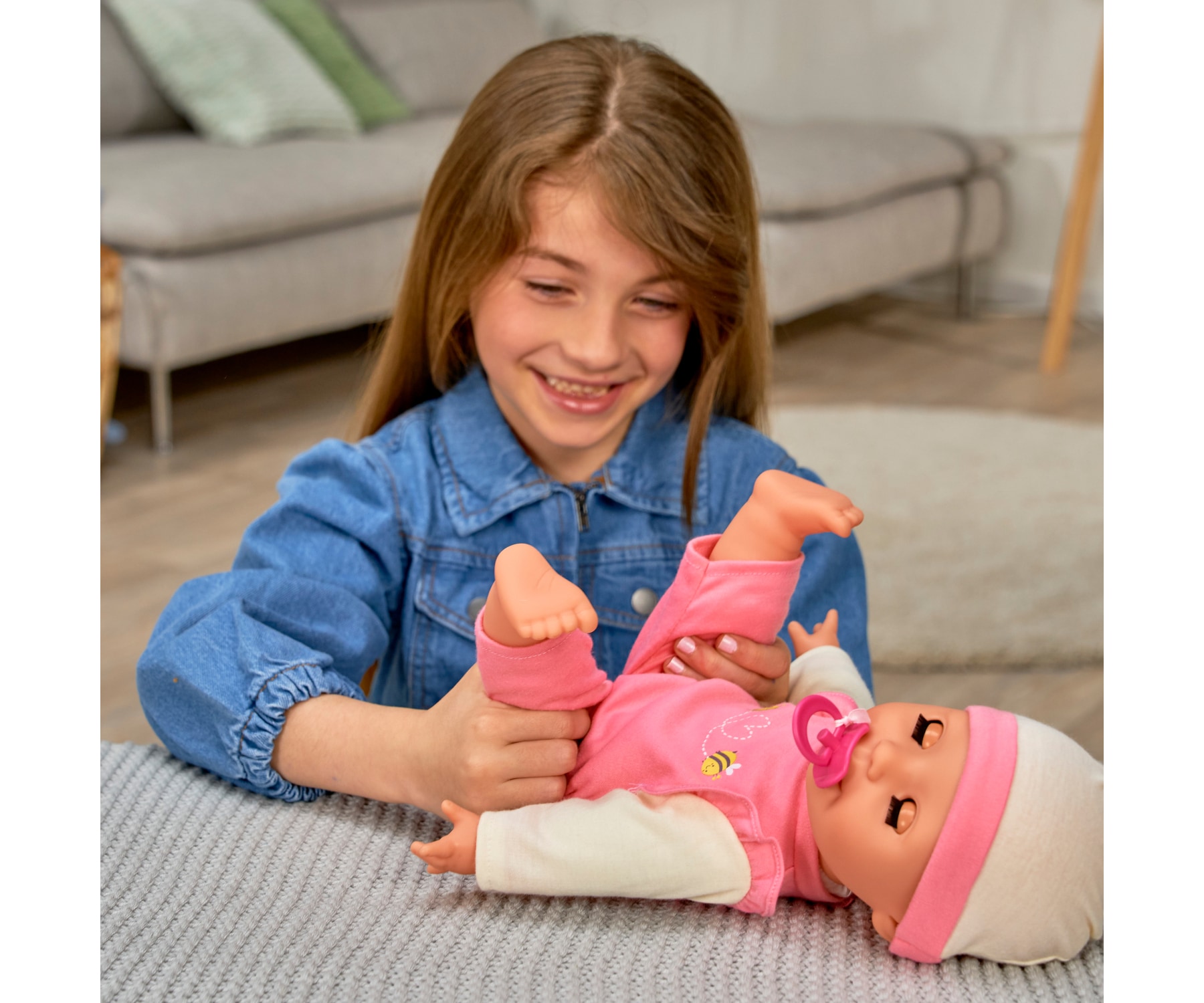 SIMBA Babypuppe »Laura Baby Whoopee« mit Funktionen