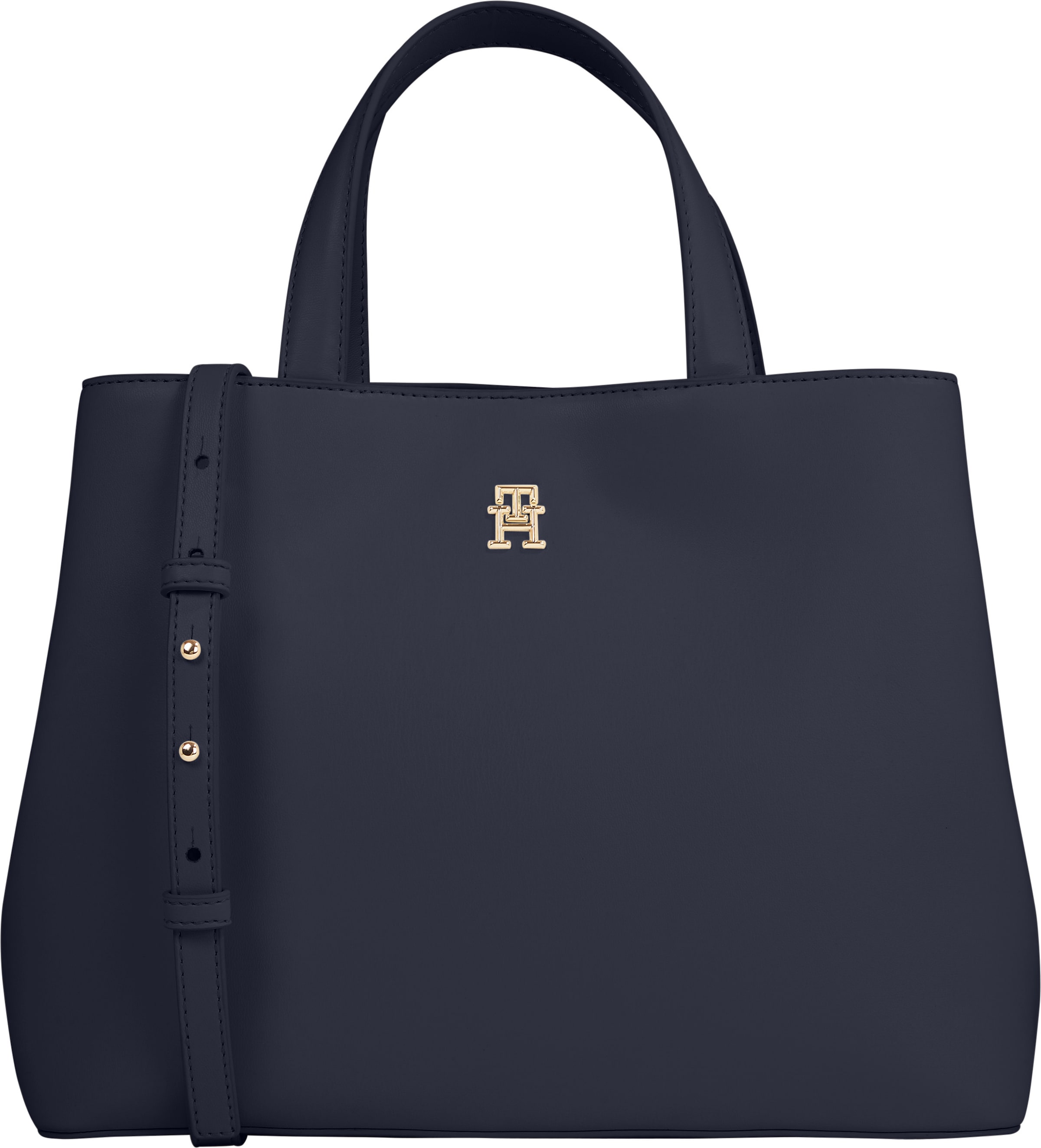 Tommy Hilfiger Henkeltasche »TH SPRING CHIC SATCHEL«, Handtasche Damen Tasche Damen Schultertasche Henkeltasche