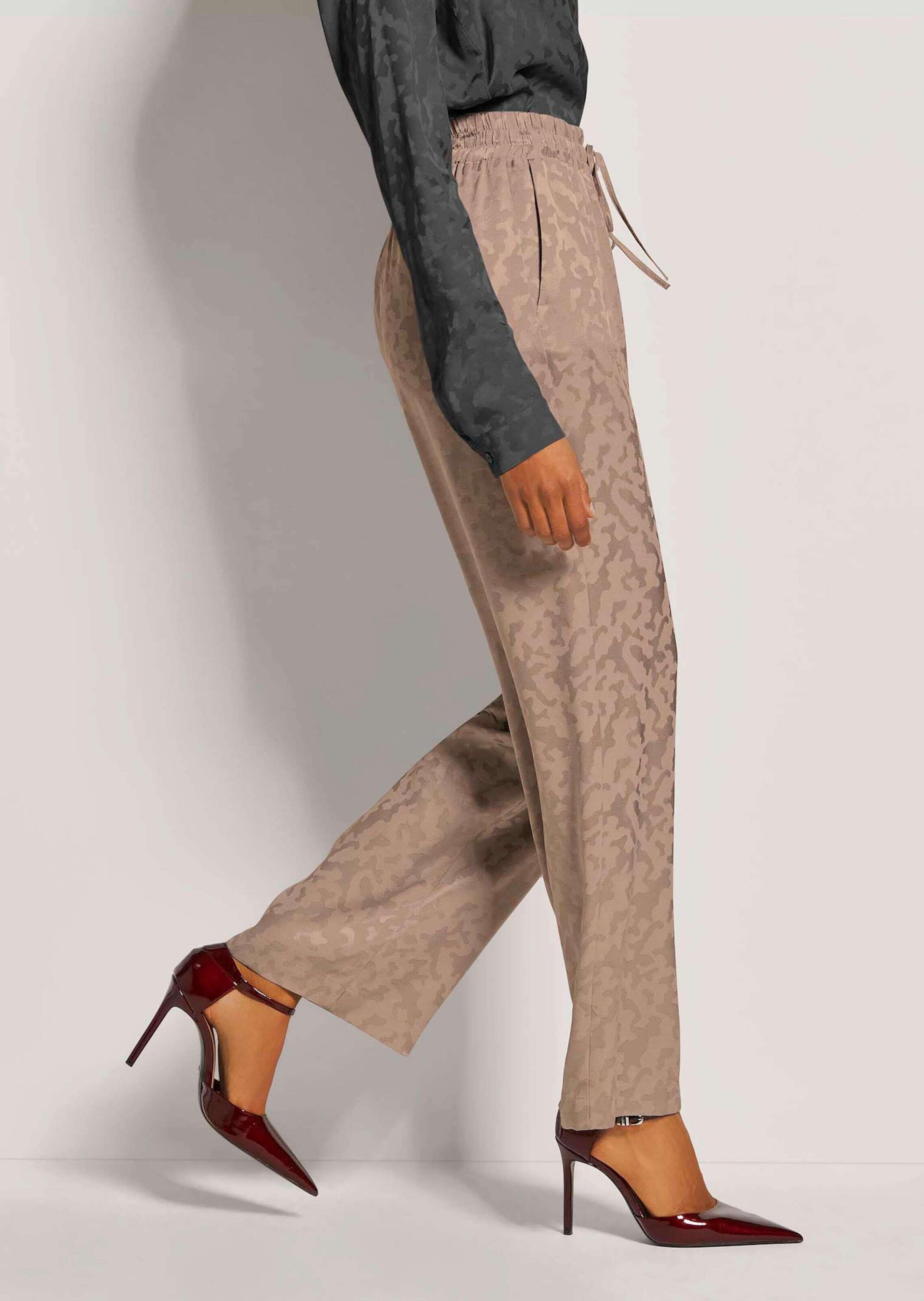 MADELEINE Stoffhose »Hose Jacquard-Hose zum Schlüpfen«