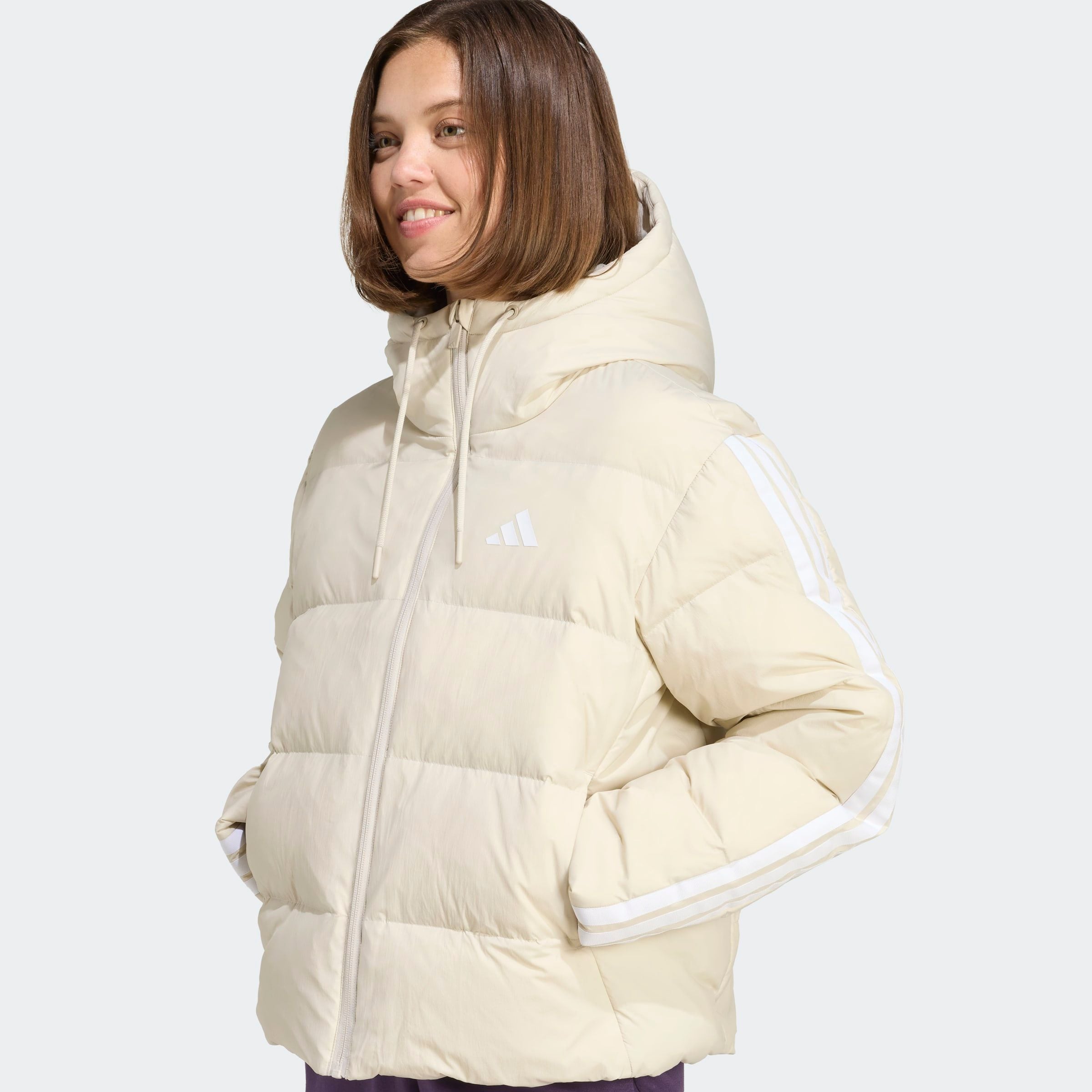 adidas Sportswear Winterjacke »W ESS 3S P D HO«