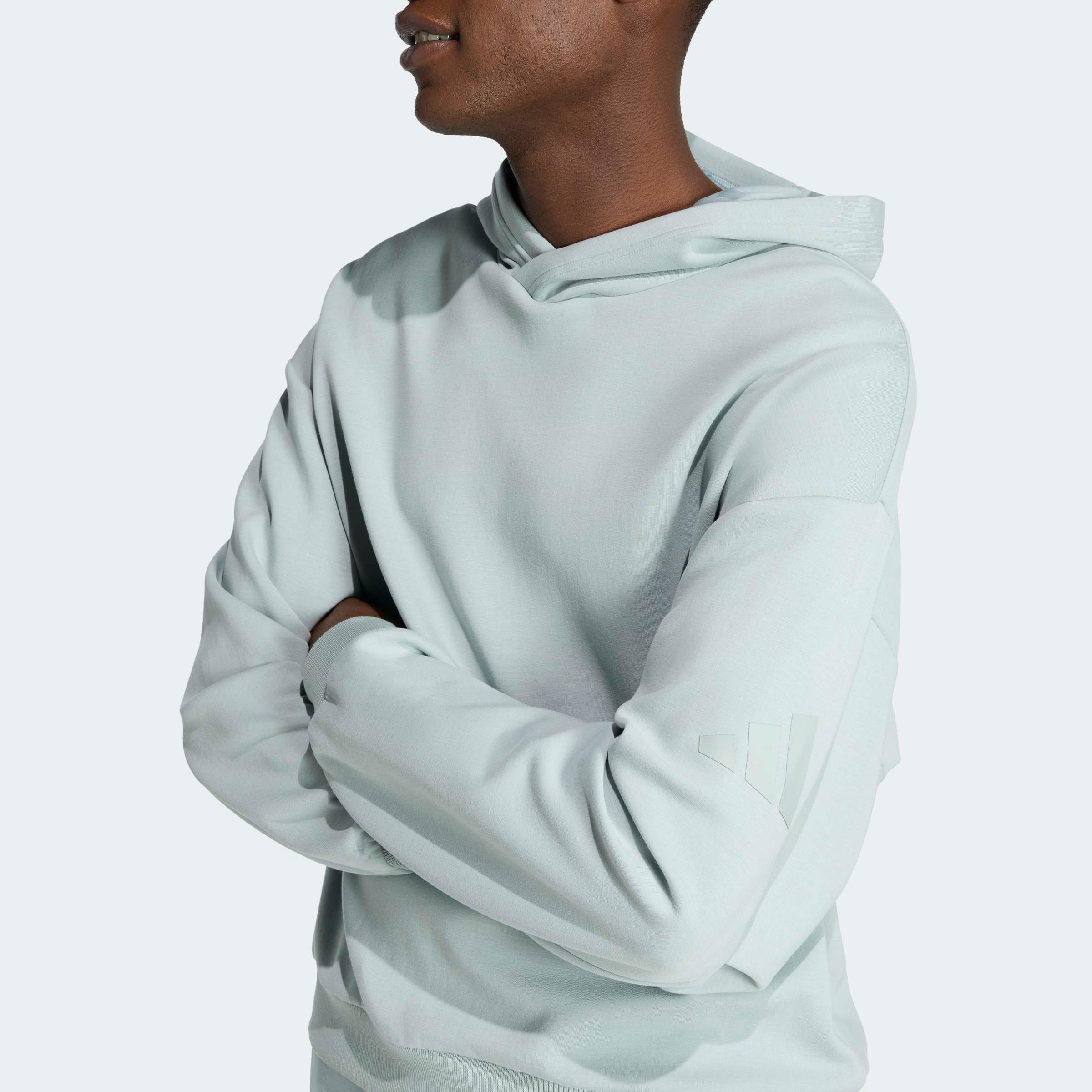 adidas Sportswear Kapuzensweatshirt »SOFT LUX HOODIE«, mit Kapuze, für Sportmode und Freizeit, mit 3-Streifen-Logo-Print
