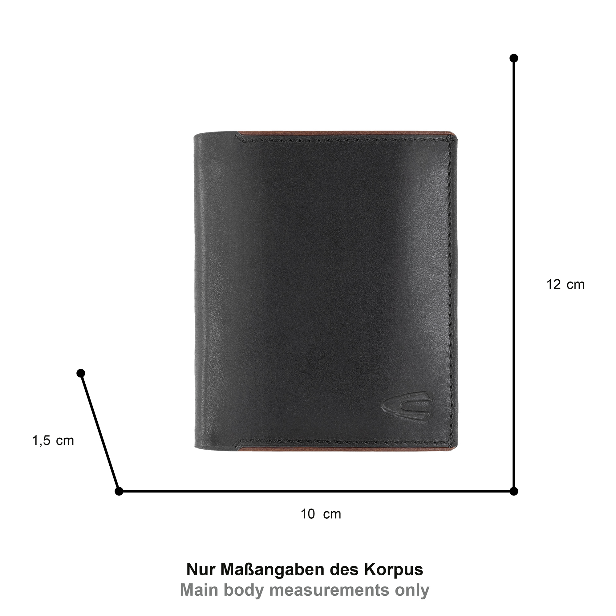 camel active Geldbörse »Cruise« aus hochwertigem Rindsleder mit RFID Schutz