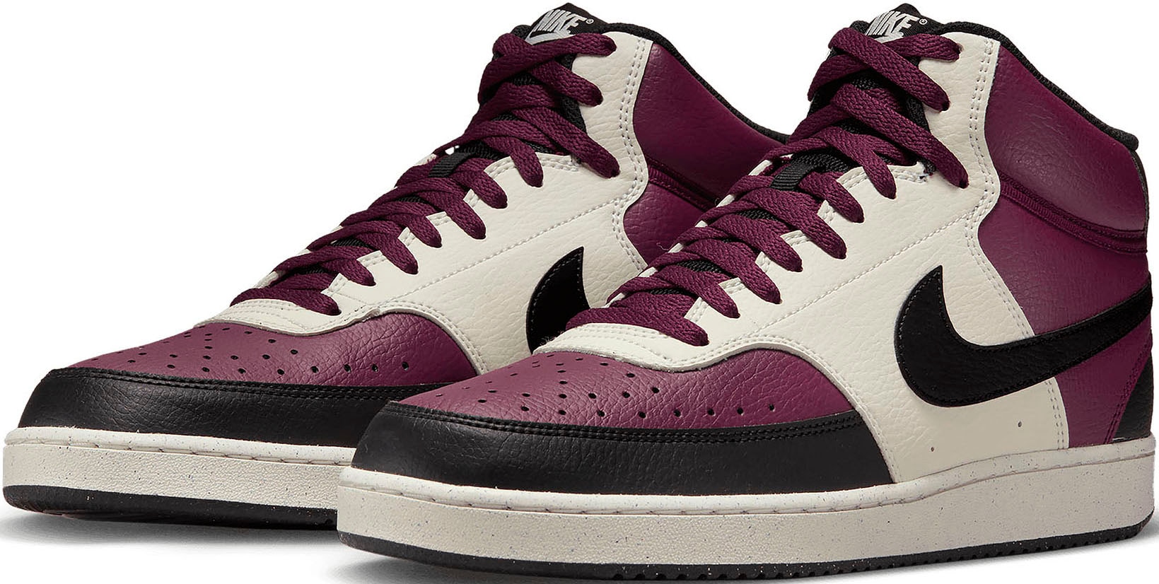 Nike Sportswear Sneaker »COURT VISION MID NEXT NATURE«, Design auf den Spuren des Air Force 1