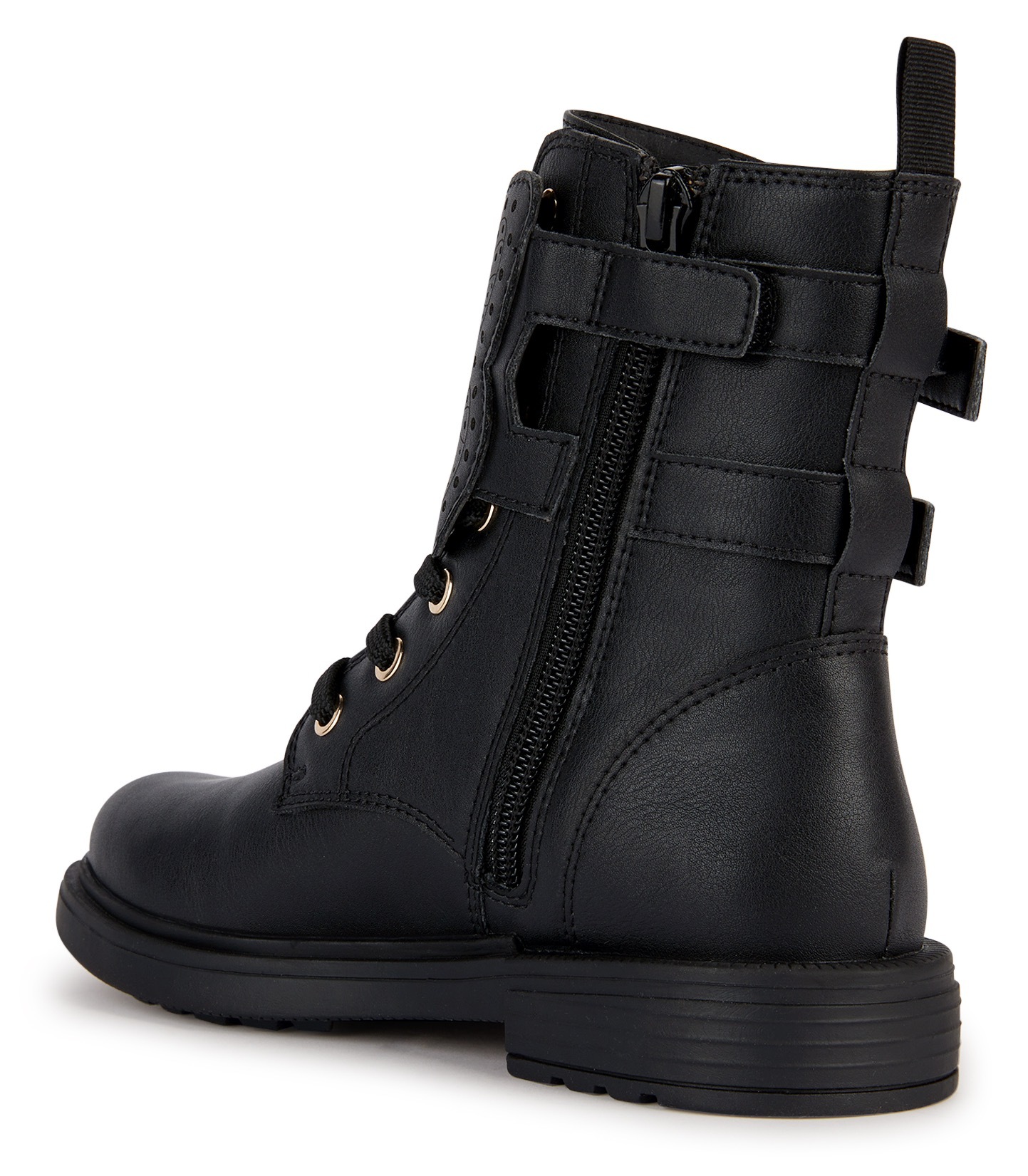 Geox Schnürstiefel »J ECLAIR GIRL«, mit Schmetterlingsapplikation