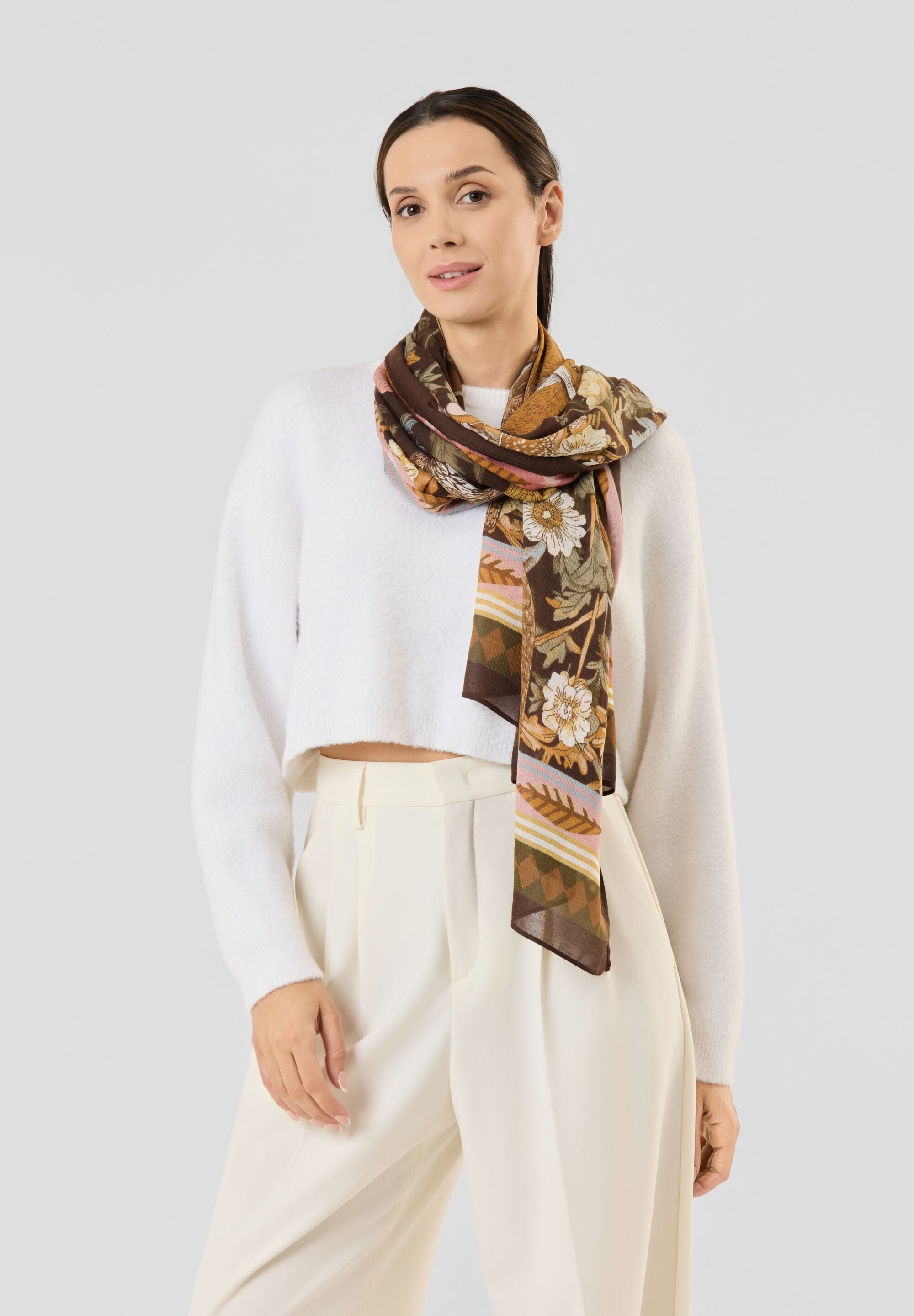 Codello Modetuch »Codello Schal« mit Waldtier-Motiven