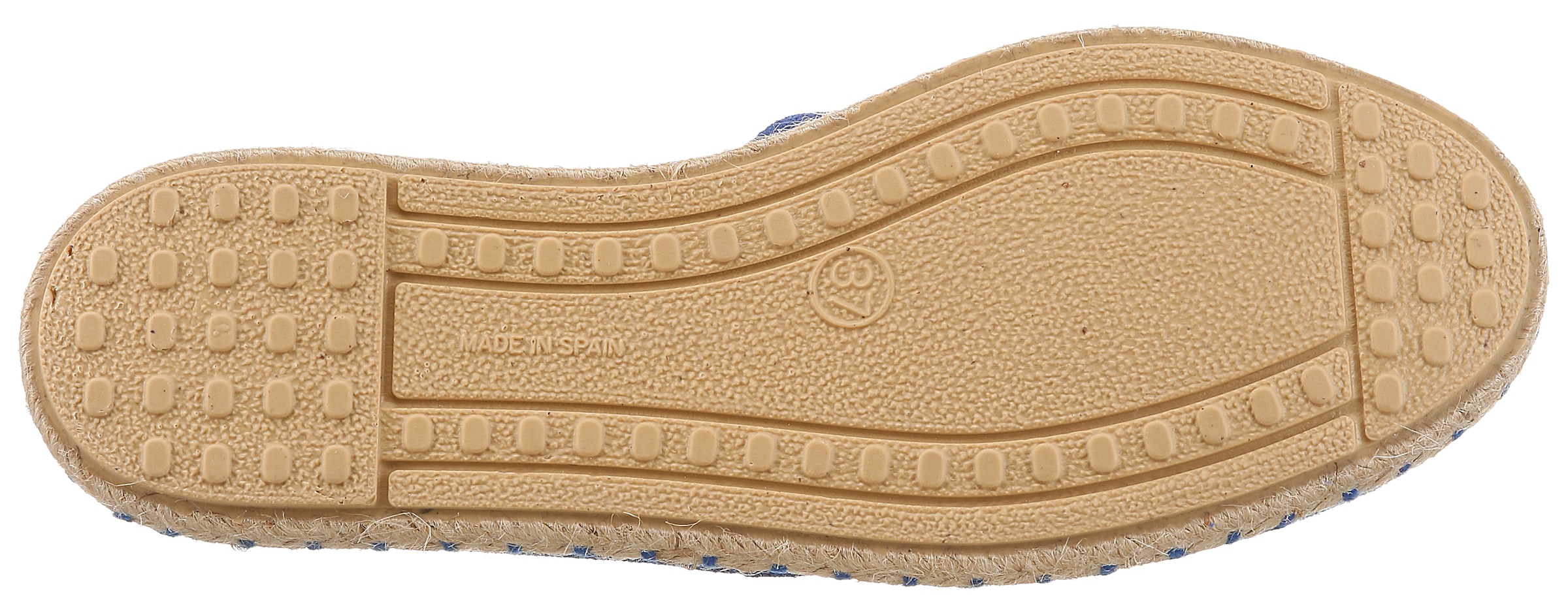 VERBENAS Espadrille »CARMEN SERRAJE«  Sommerschuh, Schlappen mit Jute-Rahmen