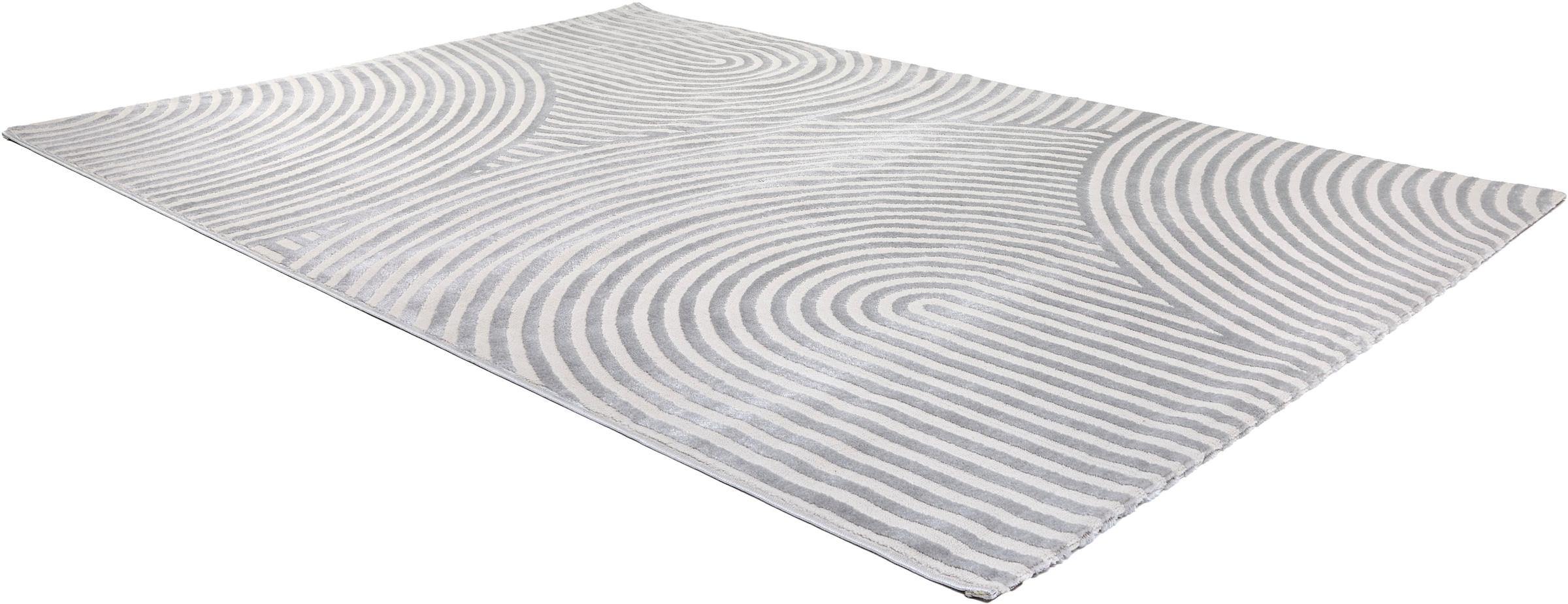 ASTRA Teppich »Jules 253«, rechteckig, 8 mm Höhe, Hoch Tief Struktur, Kurzflor, Wohnzimmer, Schlafzimmer