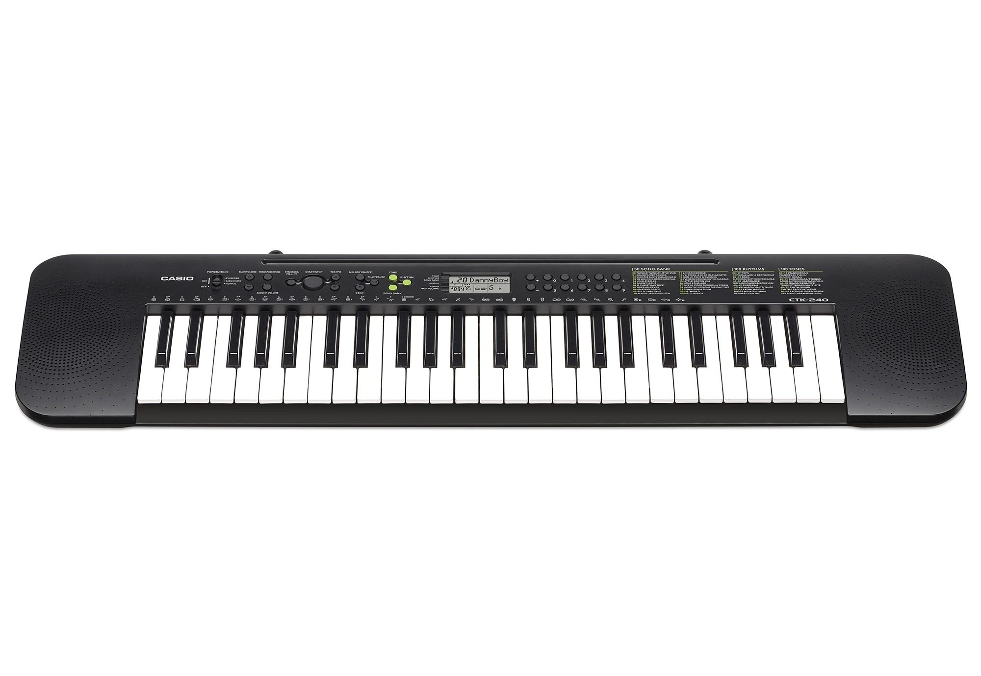 CASIO Home-Keyboard »CTK-240«, übersichtliches LC-Display