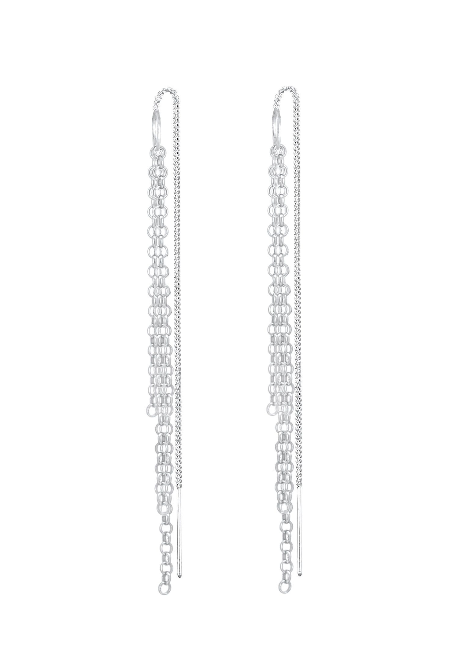 Elli Paar Ohrhänger »Ohrringe Durchzieher Ketten Style Elegant 925 Silber«