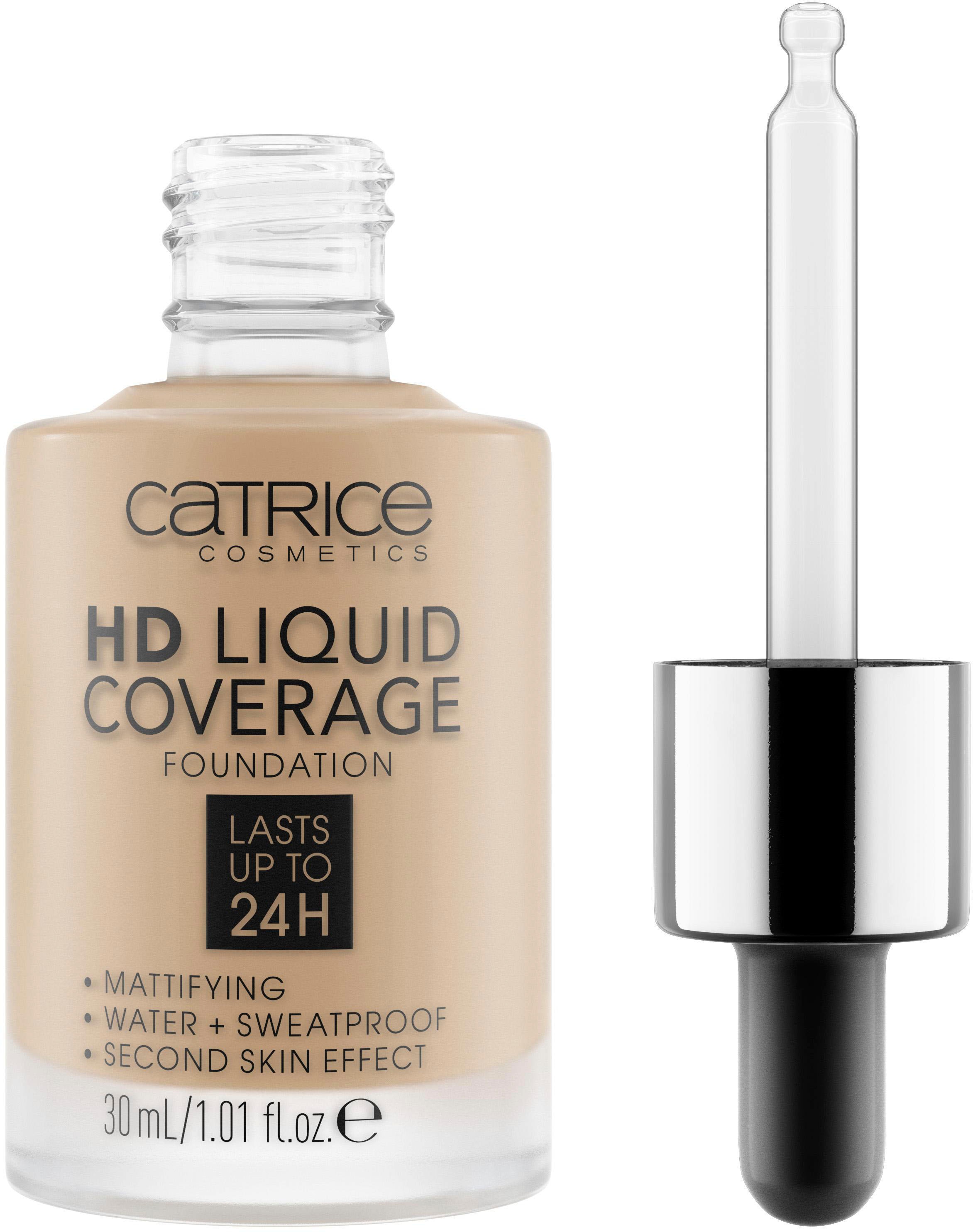 Catrice Foundation »HD Liquid Coverage Foundation«, mit leichter Textur