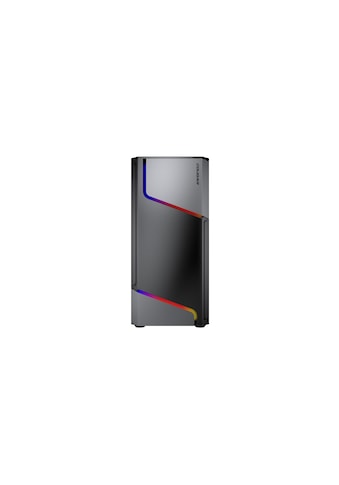 PC-Gehäuse »MX360 RGB, Mid Tower, Schwarz«
