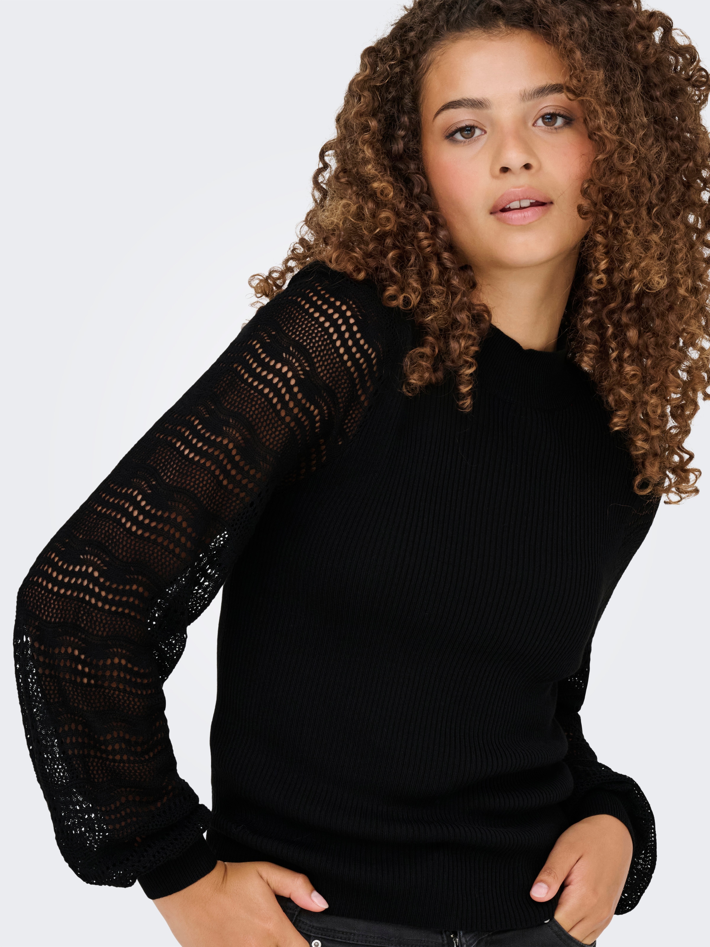 ONLY Strickpullover »ONLANNELINA LS HIGHNECK KNT«