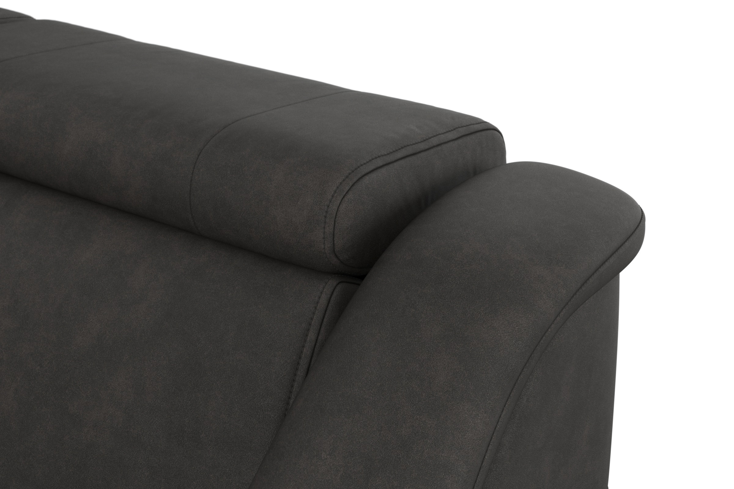 sit&more Ecksofa »Freetown L-Form«, inklusive Kopfteilverstellung und komfortablem Federkern