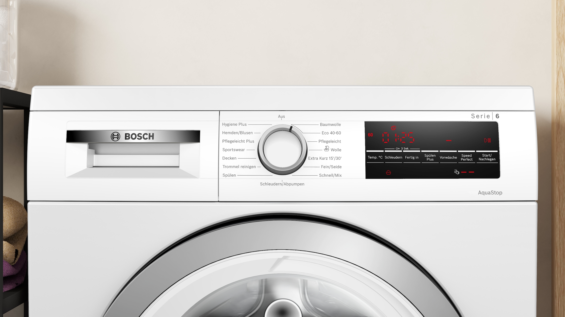 BOSCH Waschmaschine Serie 6 »WUU28T71« 8 kg 1400 U/min