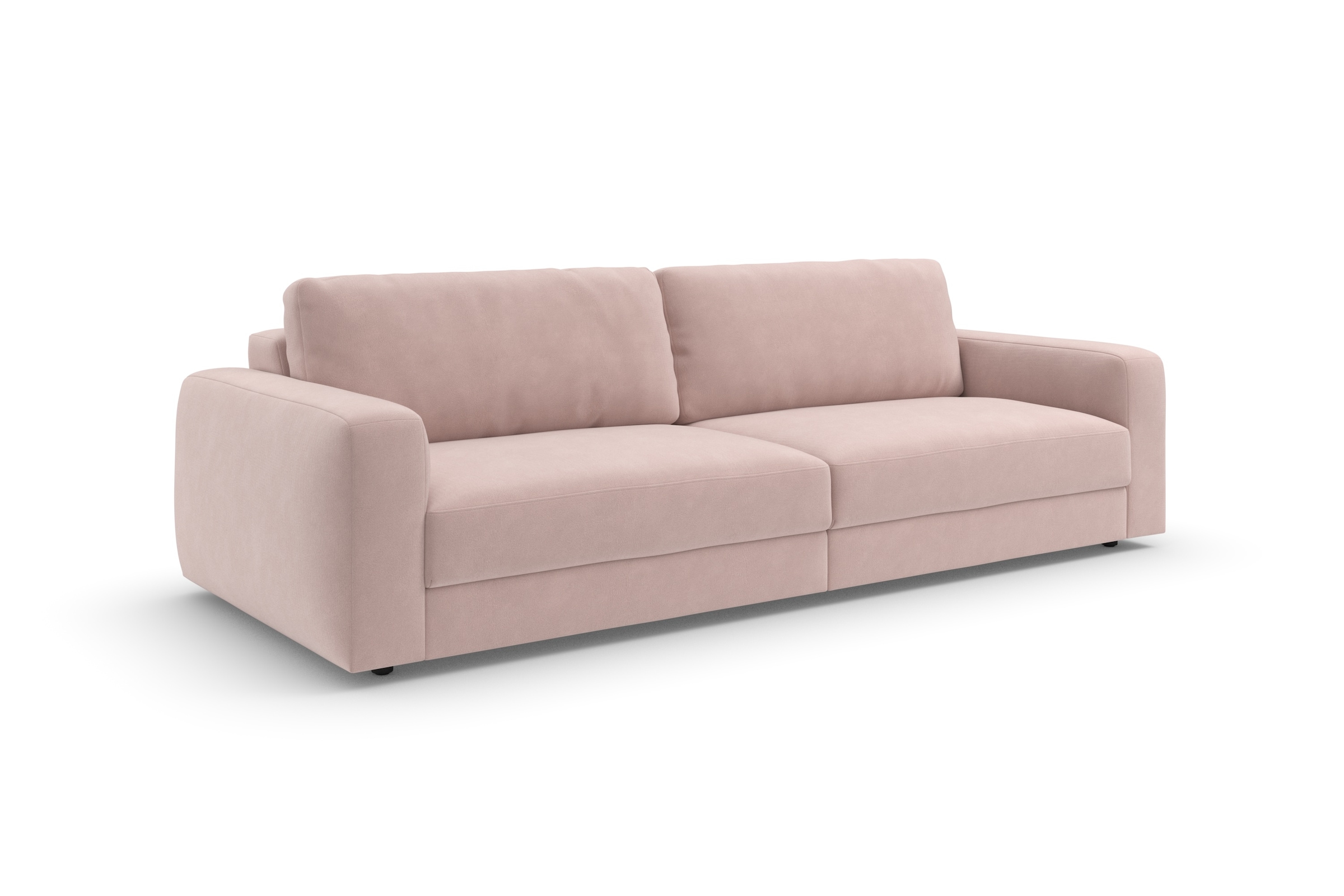 TRENDMANUFAKTUR Big-Sofa »Bourbon, Designsofa, Mega Sofa mit tollem Sitzkomfort, Breite 264cm« mit extra hohem Sitzkomfort, in trendigem Cord Bezug erhältlich