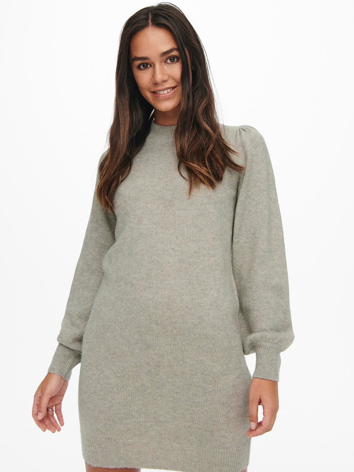 JDY Strickkleid »JDYRUE LIFE L/S HIGH NECK DRESS KNT NOOS«