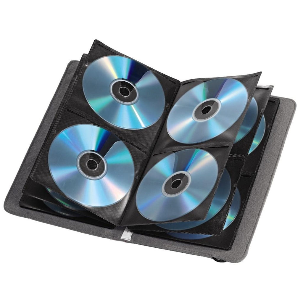 Hama DVD-Hülle »CD DVD Blu-ray Tasche Felt Hülle, Wallet, Mappe für 48 Discs«