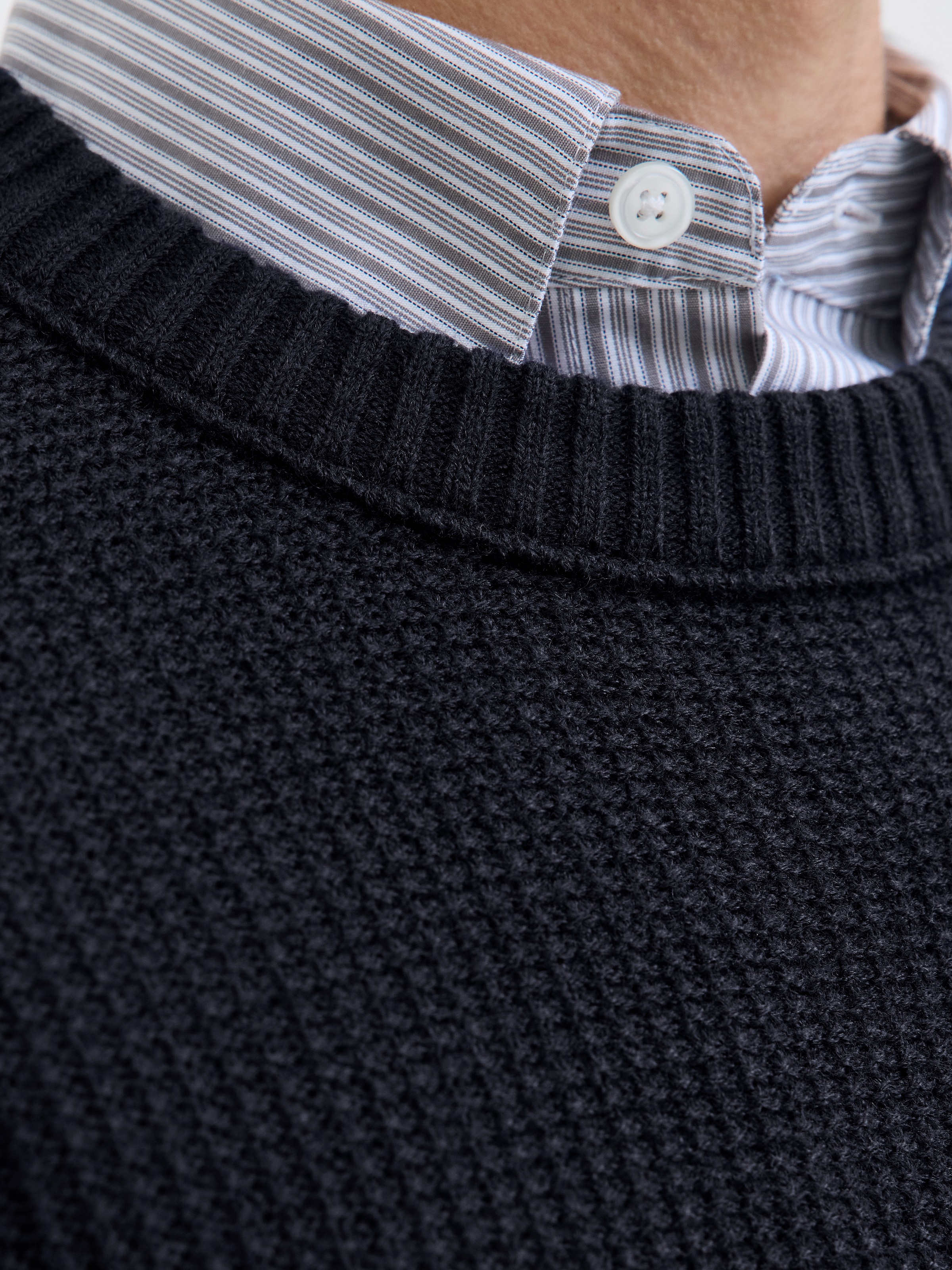 Jack & Jones Strickpullover »JJROY KNIT CREW NECK AW25«