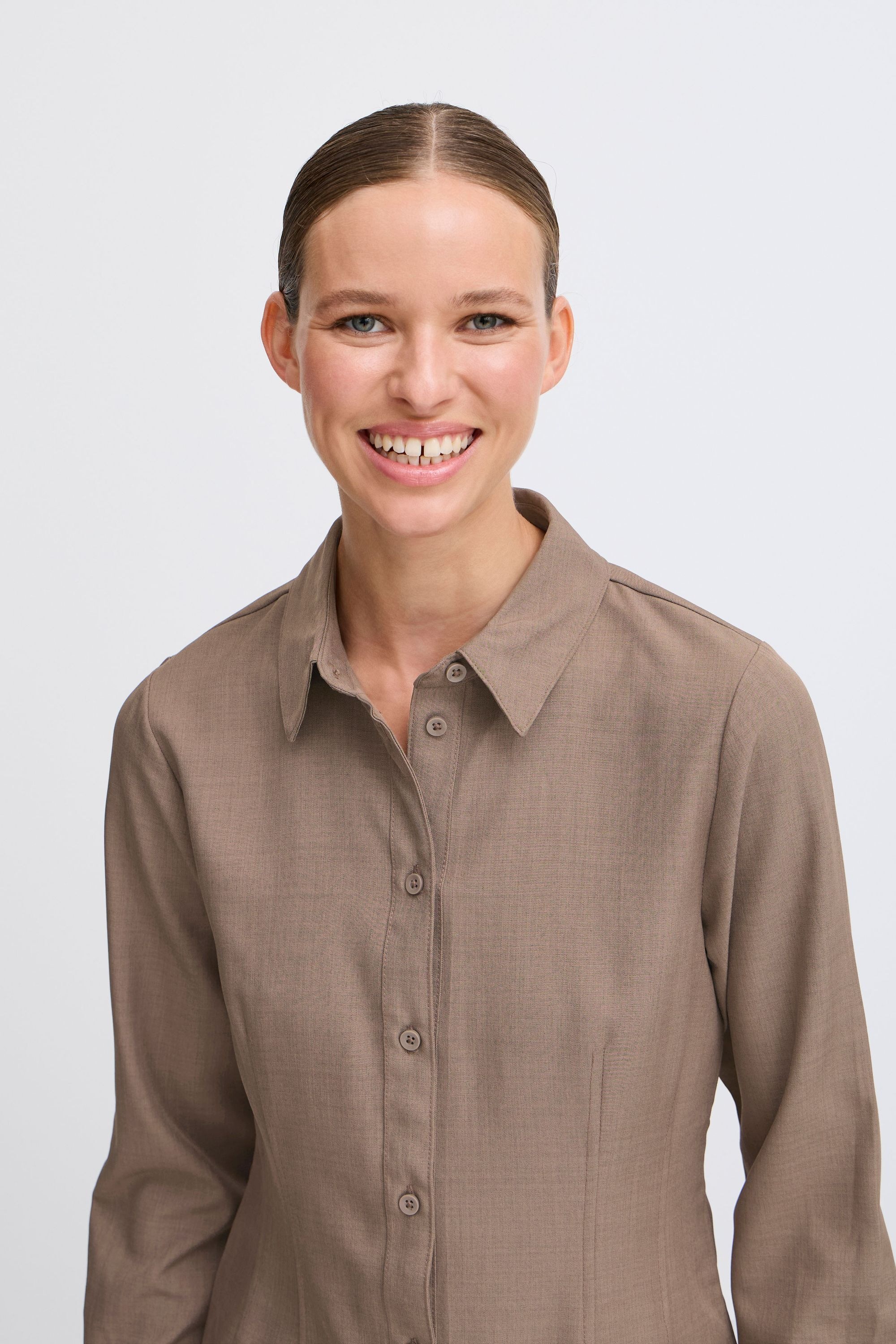 b.young Tunika »Langarmbluse BYMMMIDDE SHORT SHIRT -«