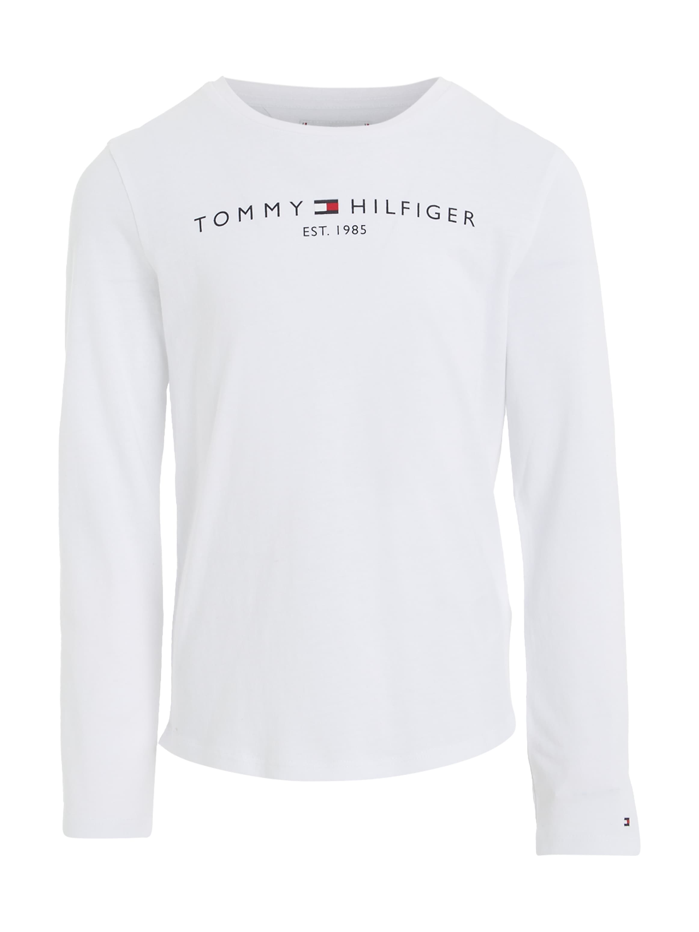 Tommy Hilfiger Langarmshirt »ESSENTIAL TEE L/S«, mit Tommy Hilfiger Logo-Schriftzug