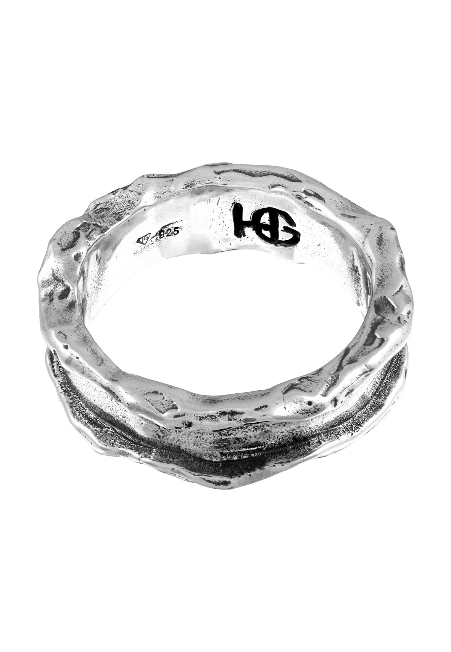 HAZE & GLORY Silberring »Ring Herren - Good Vibes Only 925 Silber«