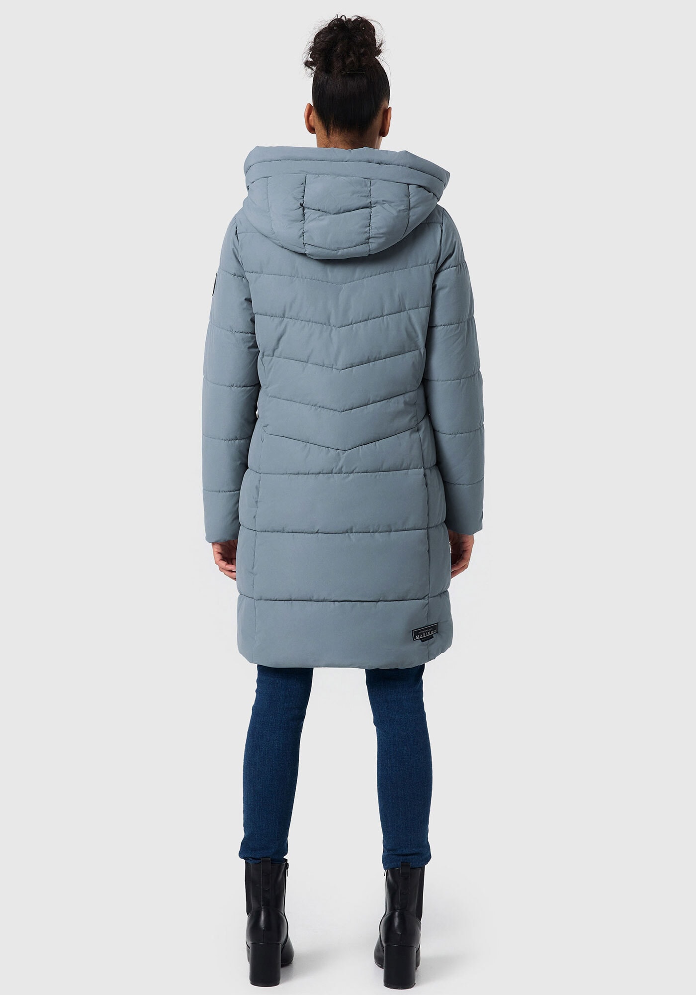 Marikoo Winterjacke »Marikoo Natsukoo Damen Winter Steppjacke lang B978«