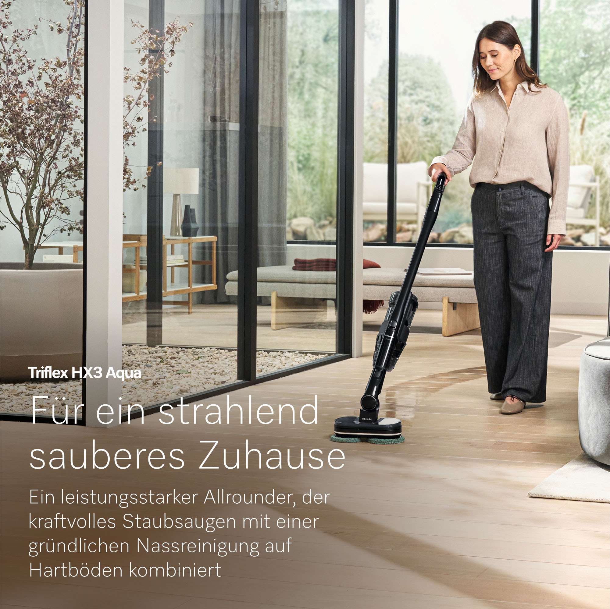 Miele Akku-Stielstaubsauger »Triflex HX3 Aqua«