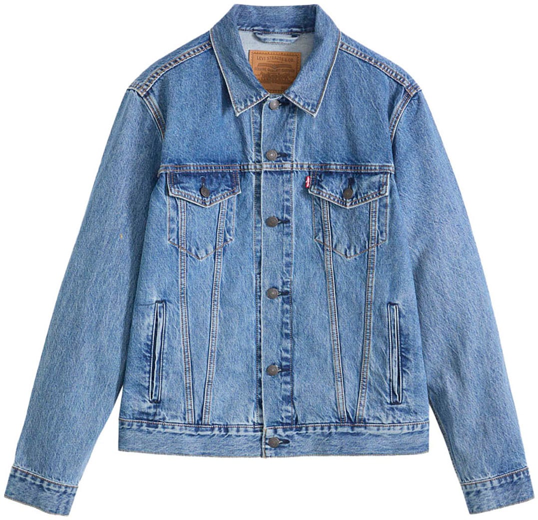 Levi's® Jeansjacke »VINTAGE FIT TRUCKER JKT« ohne Kapuze mit Knopfleiste