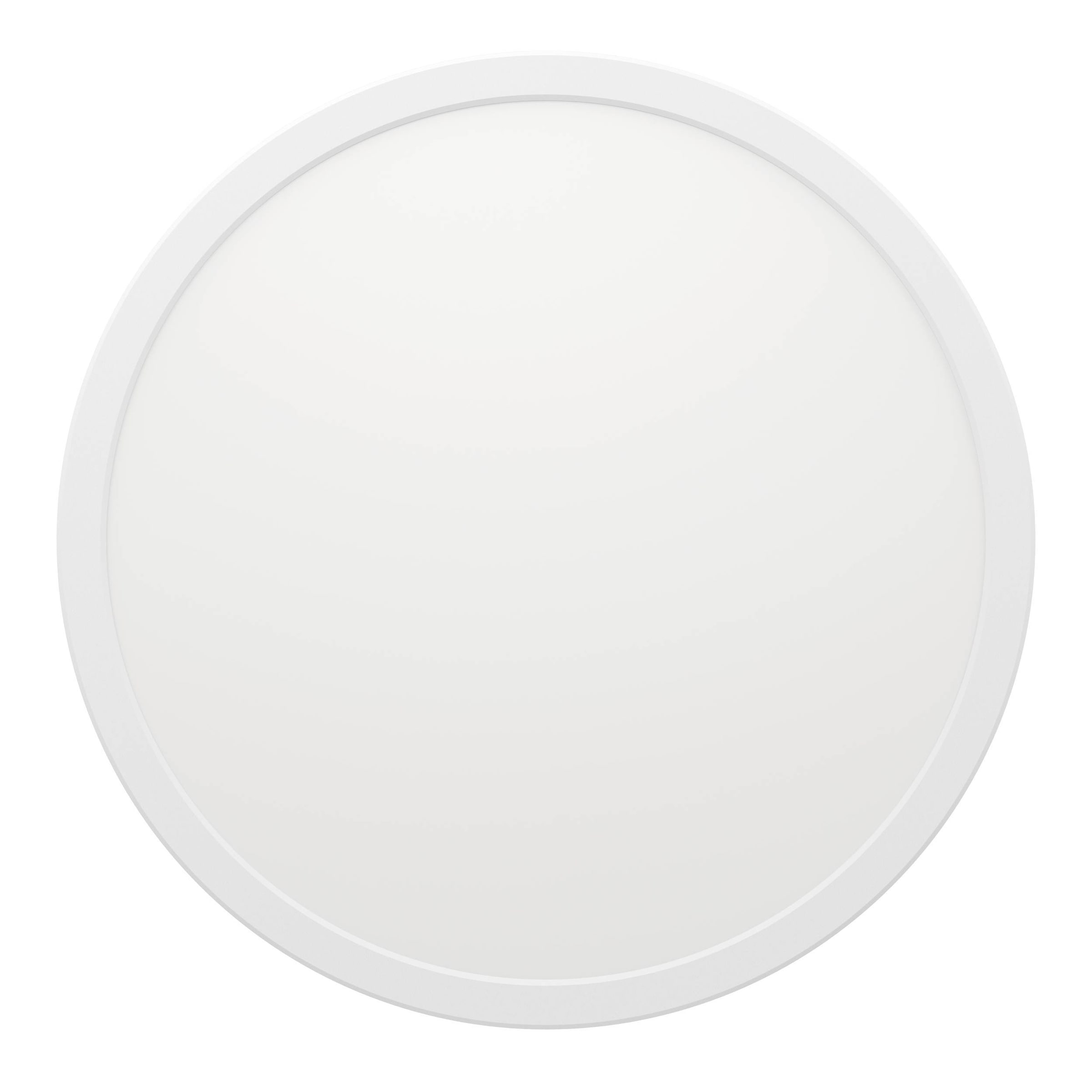 EGLO Deckenleuchte »Rovito-R Deckenlampe, Deckenbeleuchtung, Badlampe, Kunststoff, IP44« LED-Modul 1 Stk. Kaltweiß | Neutralweiß | Warmweiß Wand-/Deckenleuchte - H3 x Ø38,9 cm - weiß - 18,5W inkl.