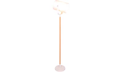 SalesFever Stehlampe »Varg«, E27, 1 St., mit schwenkbarem Stoffschirm kaufen
