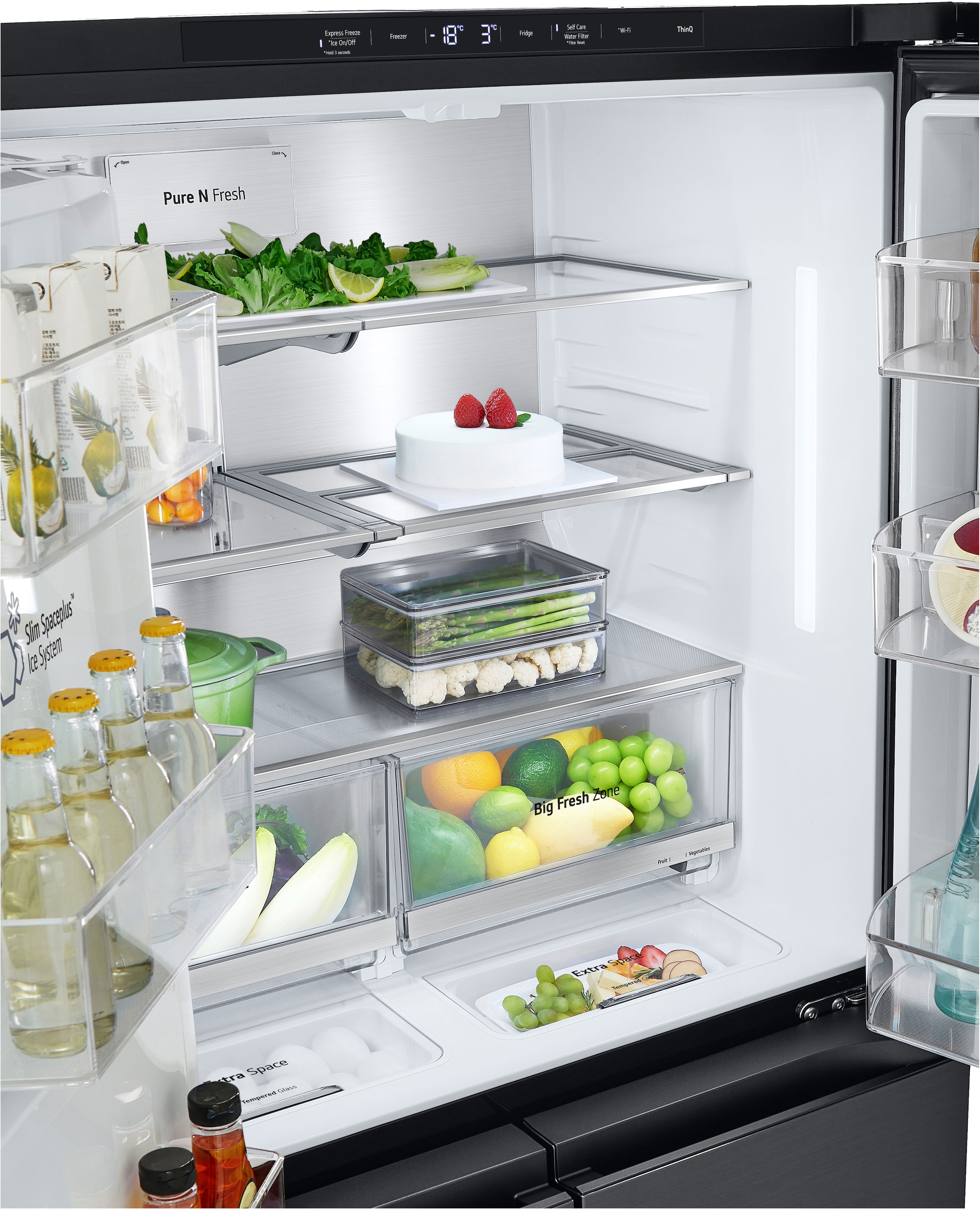 LG Multi Door L-Serie »GML960EVBE« Total No Frost, Wasser- und Eisspender, LINEARCooling