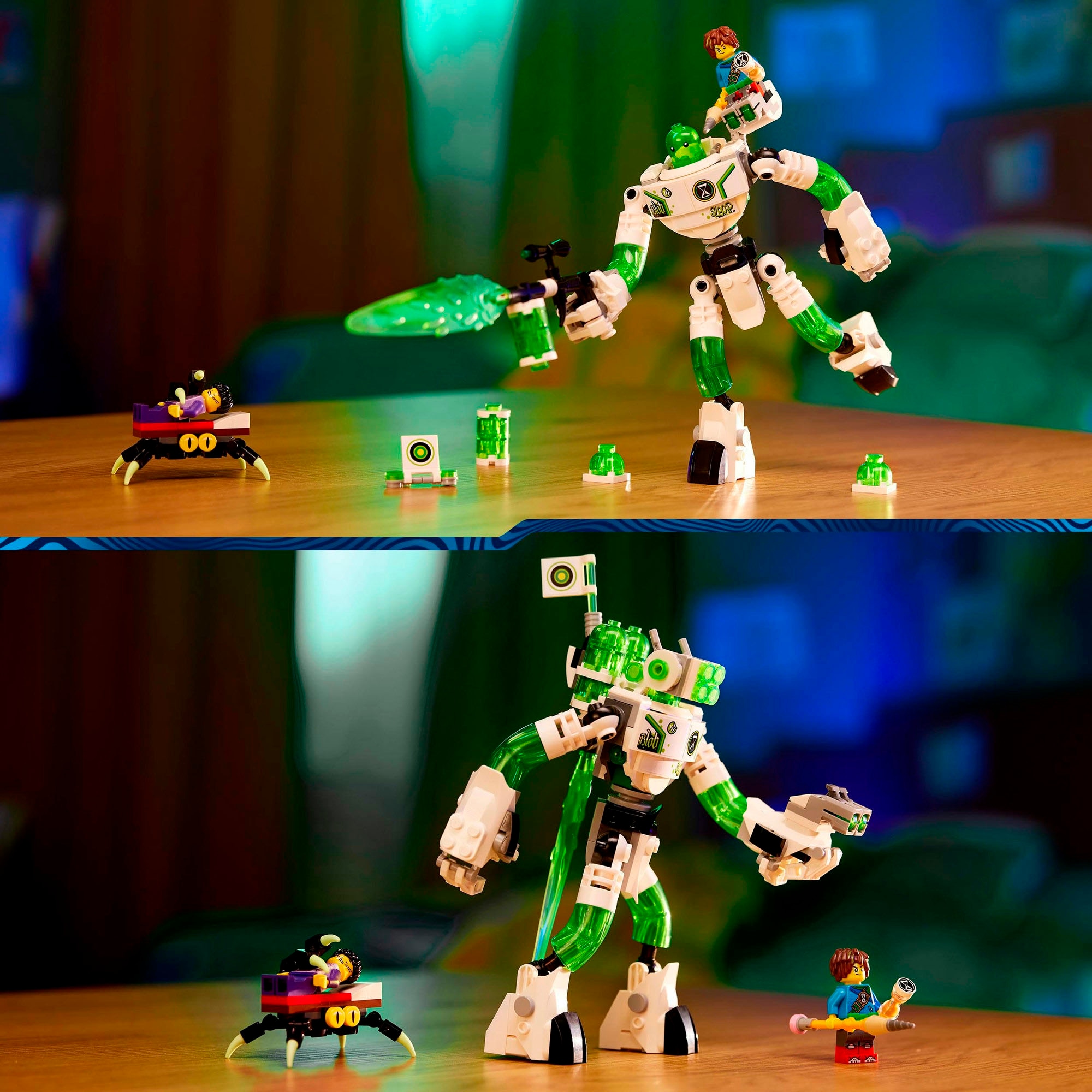 LEGO® Konstruktionsspielsteine »Mateo und Roboter Z-Blob (71454), LEGO® DREAMZzz™«, (237 St.), Made in Europe
