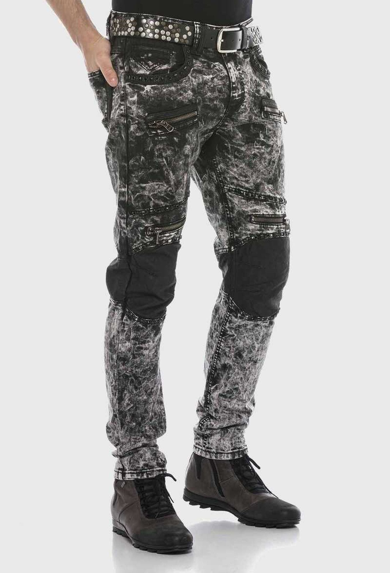 Cipo & Baxx 5-Pocket-Jeans »Cipo & Baxx Jeans« im Kontrastdesign