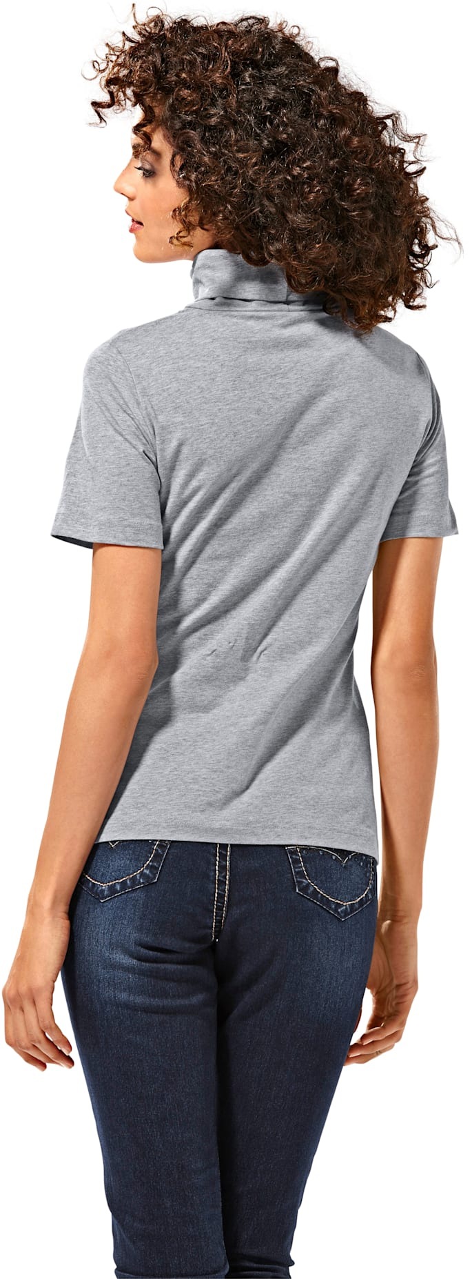 heine Rollkragenshirt »Rollkragen-Shirt«, (1 tlg.)
