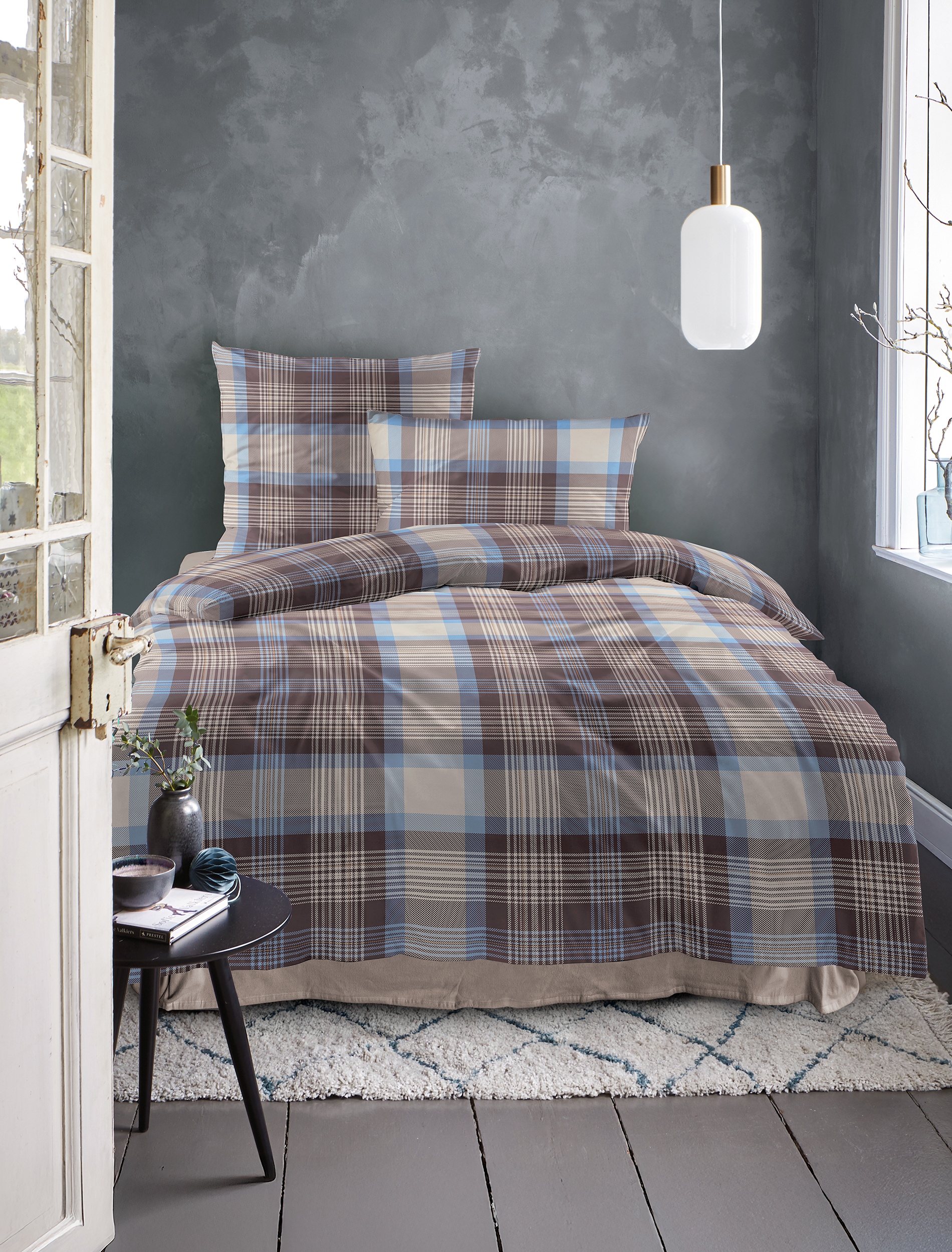 Irisette Bettwäsche »Wave 8412« 2 Mako-Satin, anschmiegsam und atmungsaktiv, Ganzjahresqualität