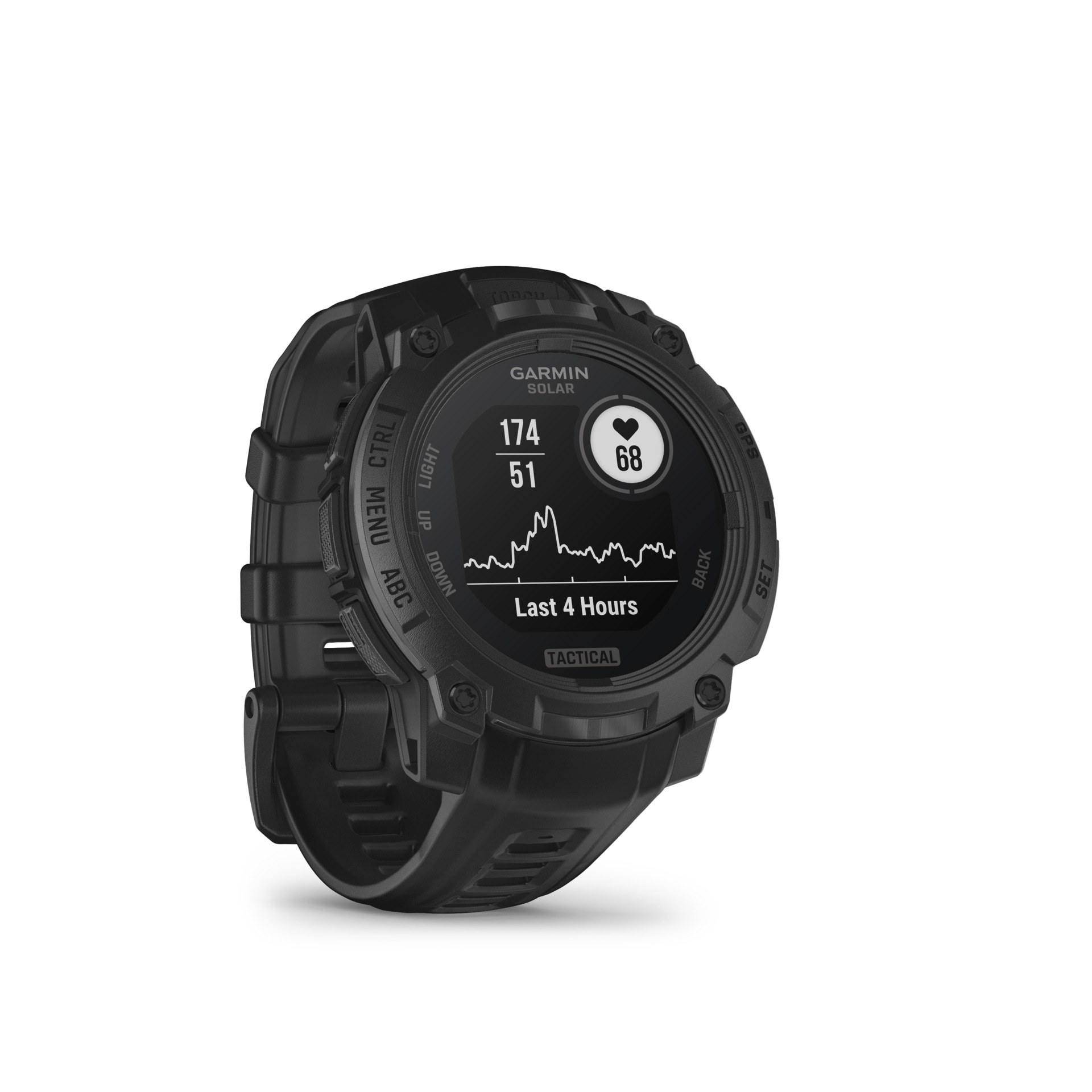 Garmin Smartwatch »Instinct 3 - 45 mm, Solar Tactical Edition« (3 cm / 1,2 ″)