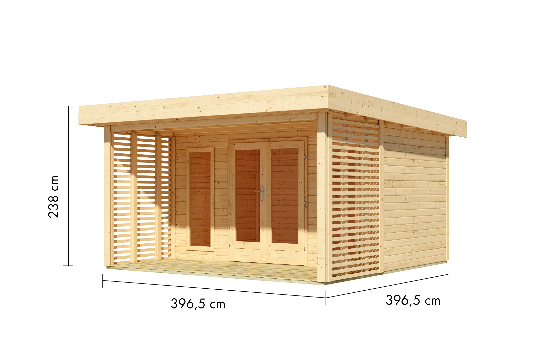 Karibu Gartenhaus »Clausensee«