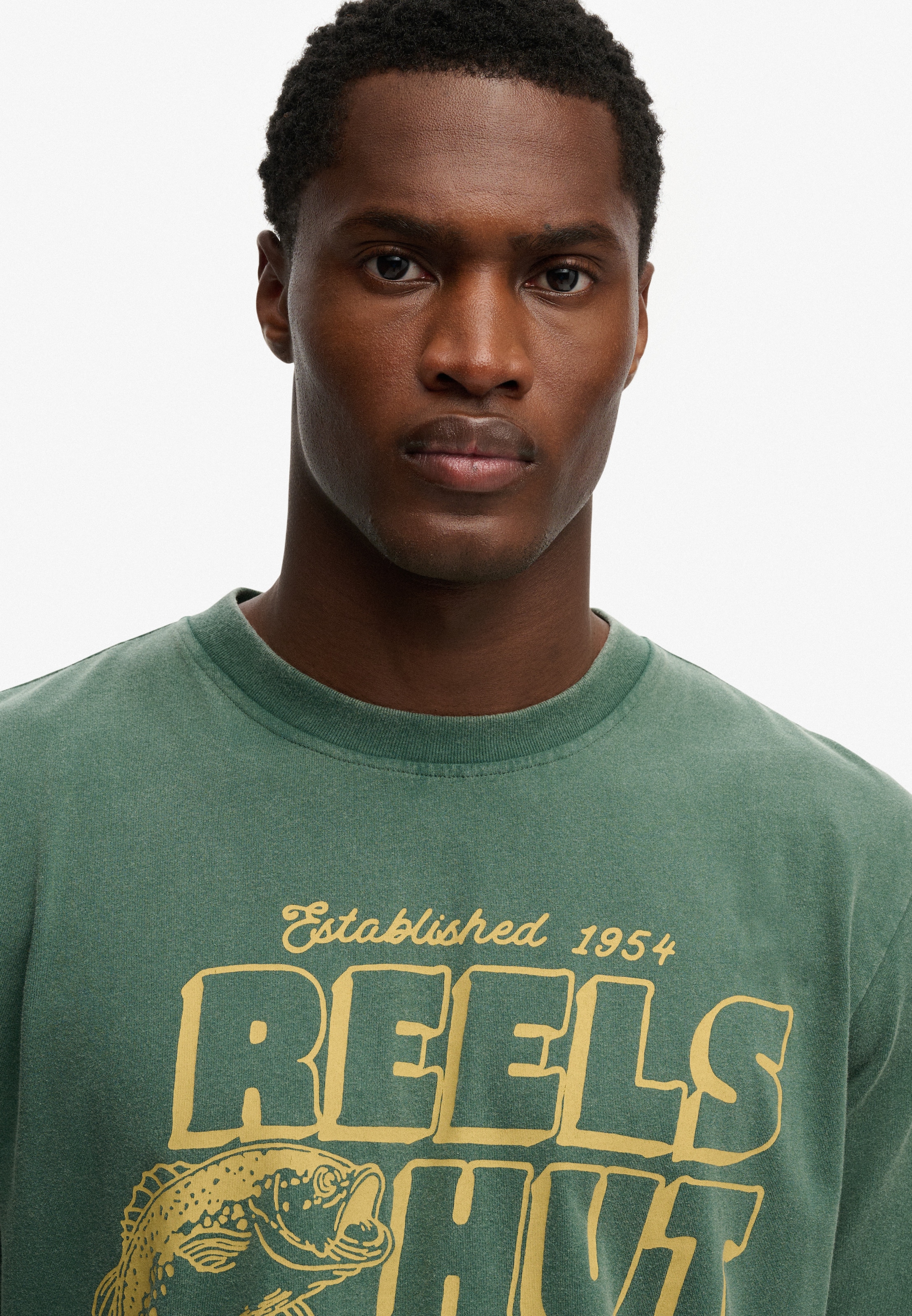 Superdry Rundhalsshirt »ROADSIDE TRADE LOOSE TEE«