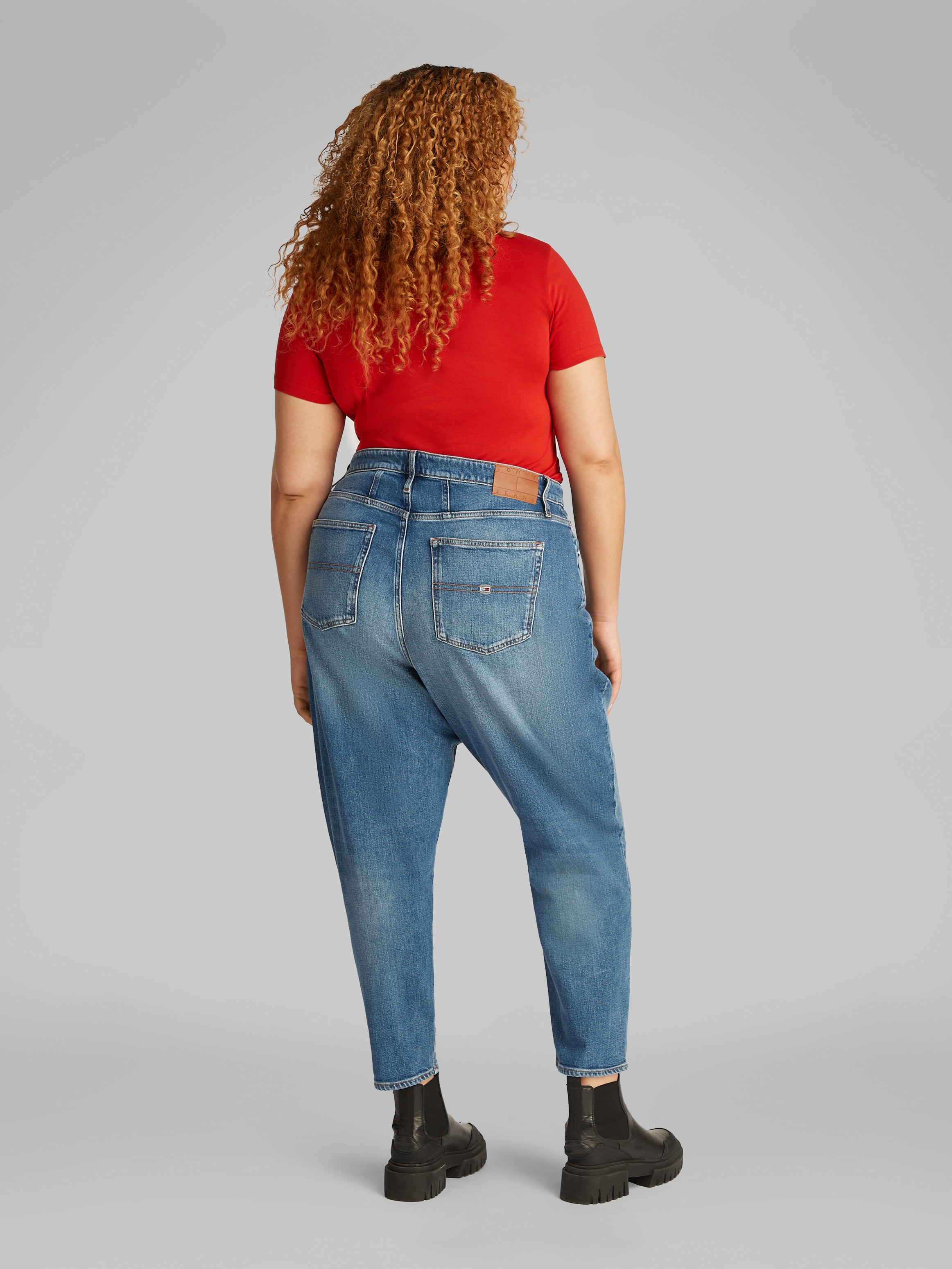 Calvin Klein Jeans Plus T-Shirt »PLUS 2-PACK MONOLOGO SLIM TEE«, (Packung, 2 tlg., 2er-Pack), in großen Größen