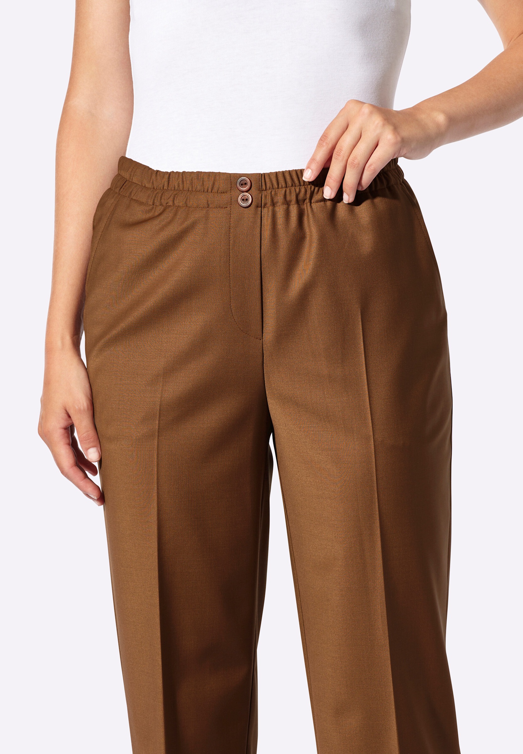Come on Schlupfhose »Reisehose Schlupfhose mit Sicherheitstaschen«