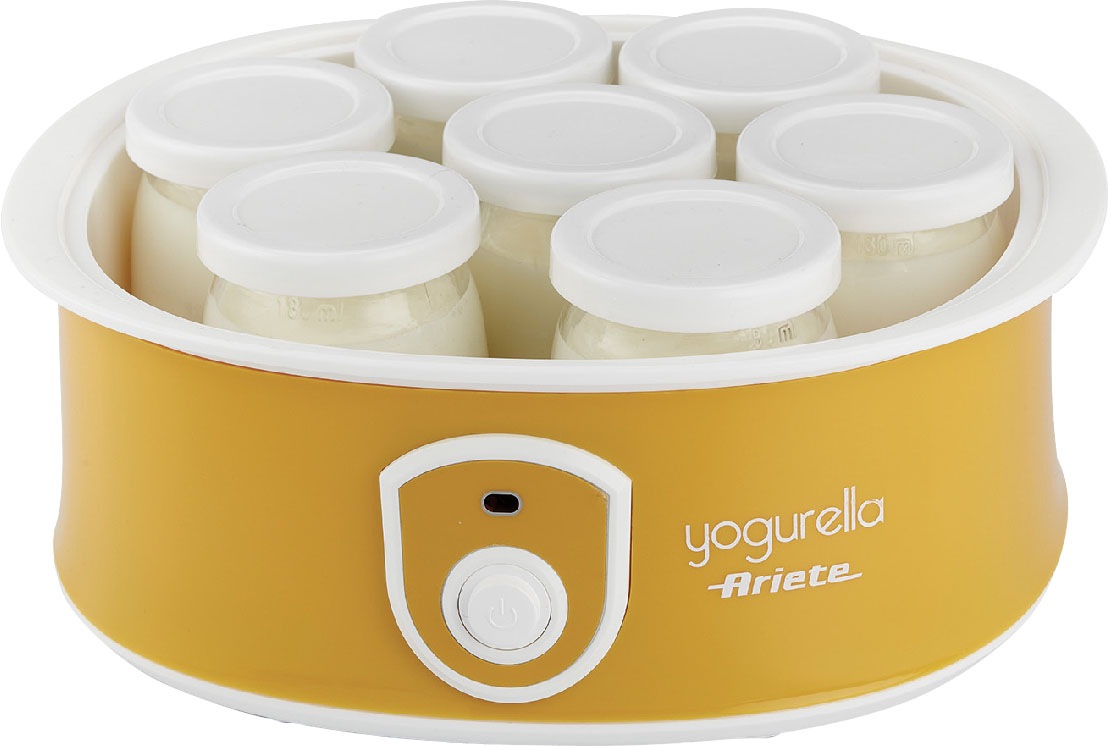Ariete Joghurtbereiter »617 Yogurella«, 6 Portionsbehälter, je 185 ml, mit 7 Portionsgläsern
