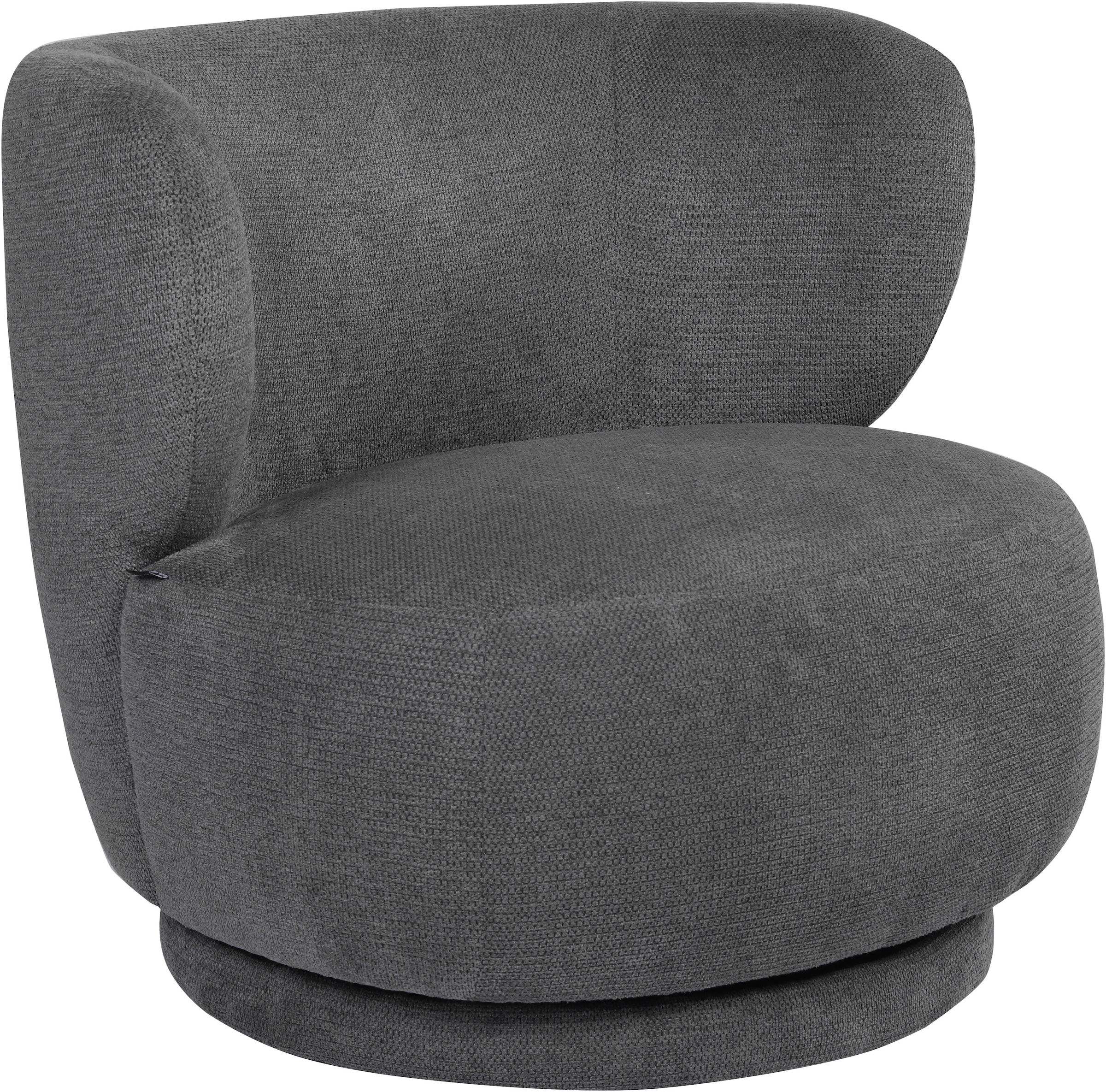 Home affaire Drehsessel »ANNELIN, Loungesessel, Clubsessel« 360° drehbar, Struktur-Bezug