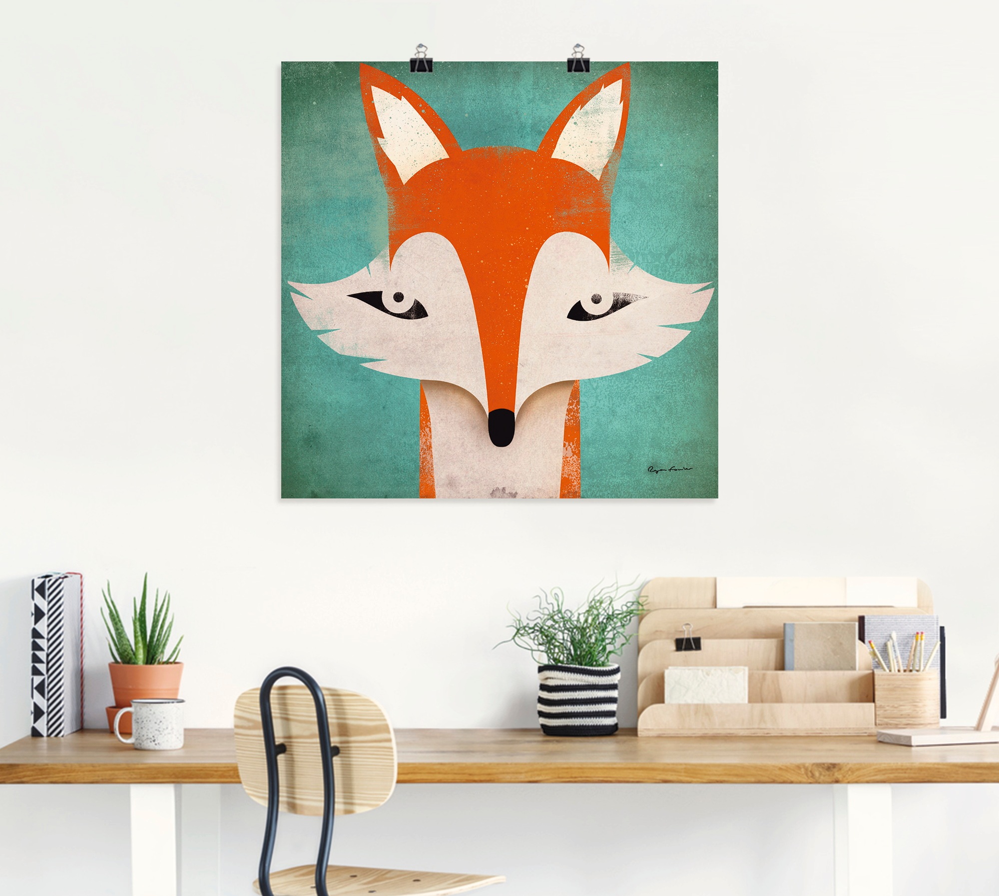 Artland Poster »Fuchs« Tiere 1 Stk. tlg. ohne Rahmen