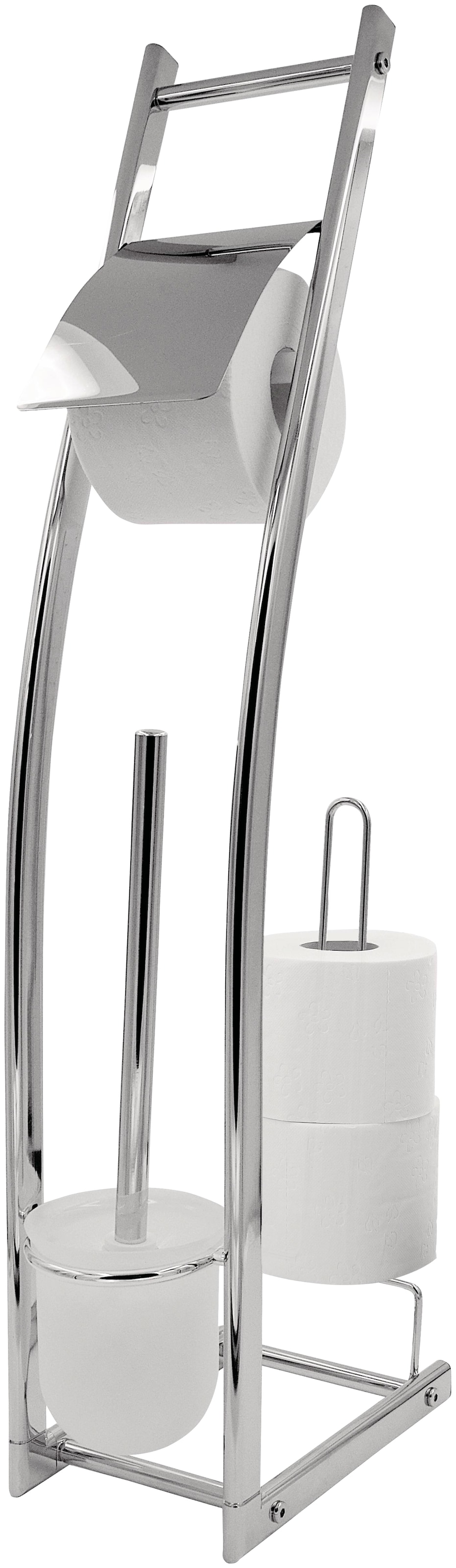 Ridder WC-Garnitur »Fabio«, aus Metall, inkl. WC-Papier-Ersatzrollenhalter