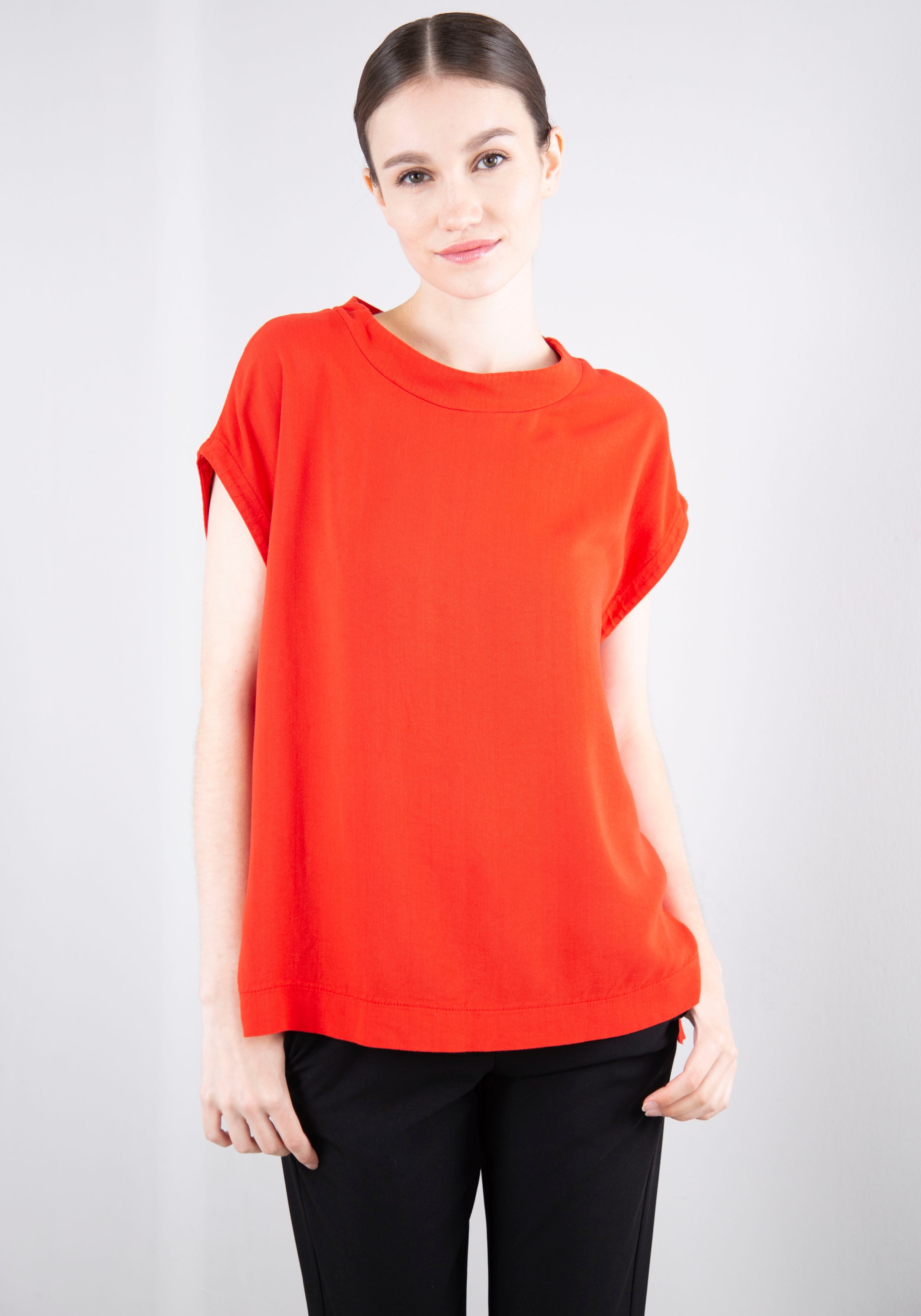 Stehkragenshirt »IMP-TJ39BBZ«, Oversized Cut