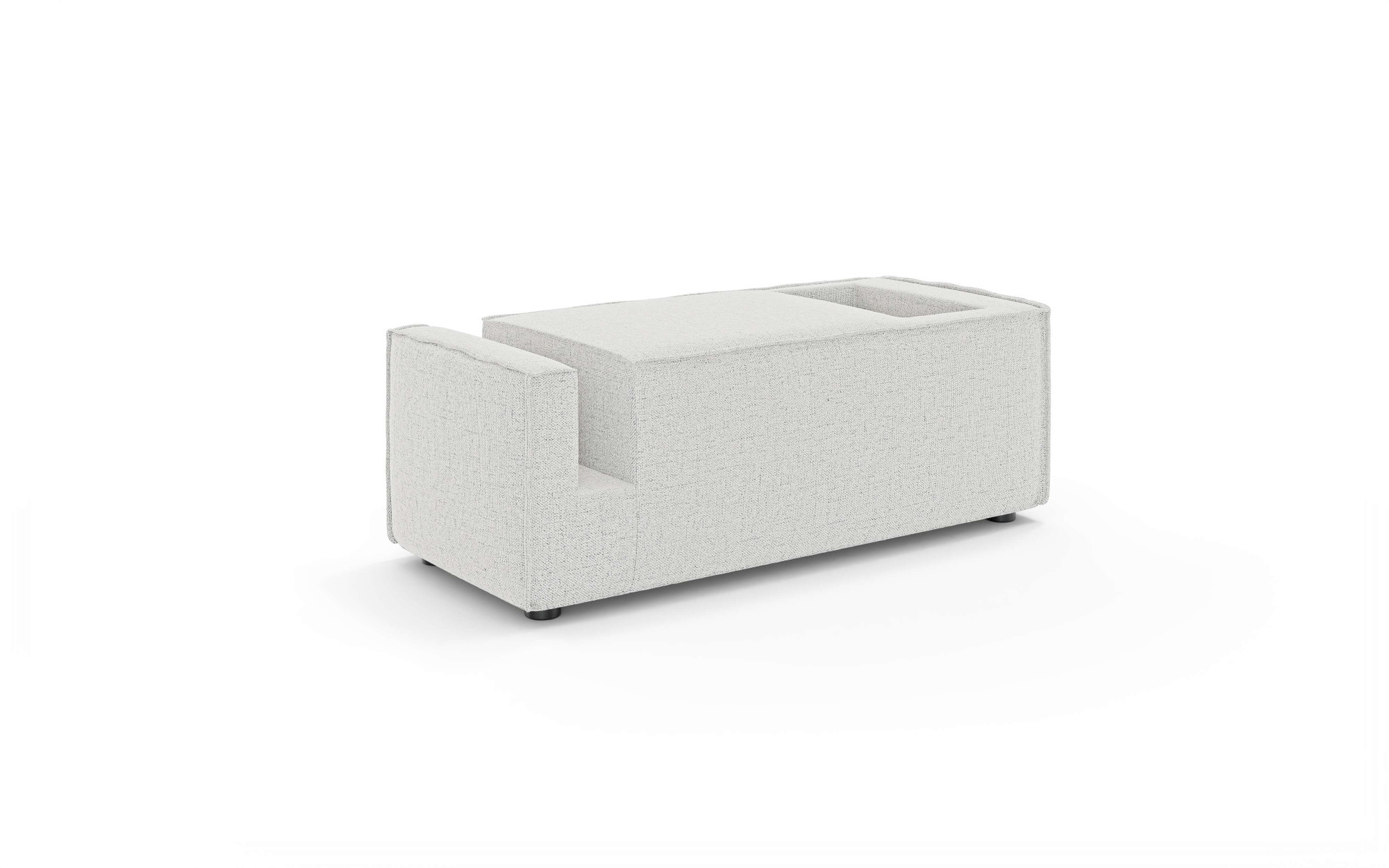 INOSIGN Sofaelement »HAILY Tisch für das Modulsofa, Maße B/T/H: 45/100/37 cm«, als Modul oder separat verwendbar, mit Steckfach und Ablagefläche