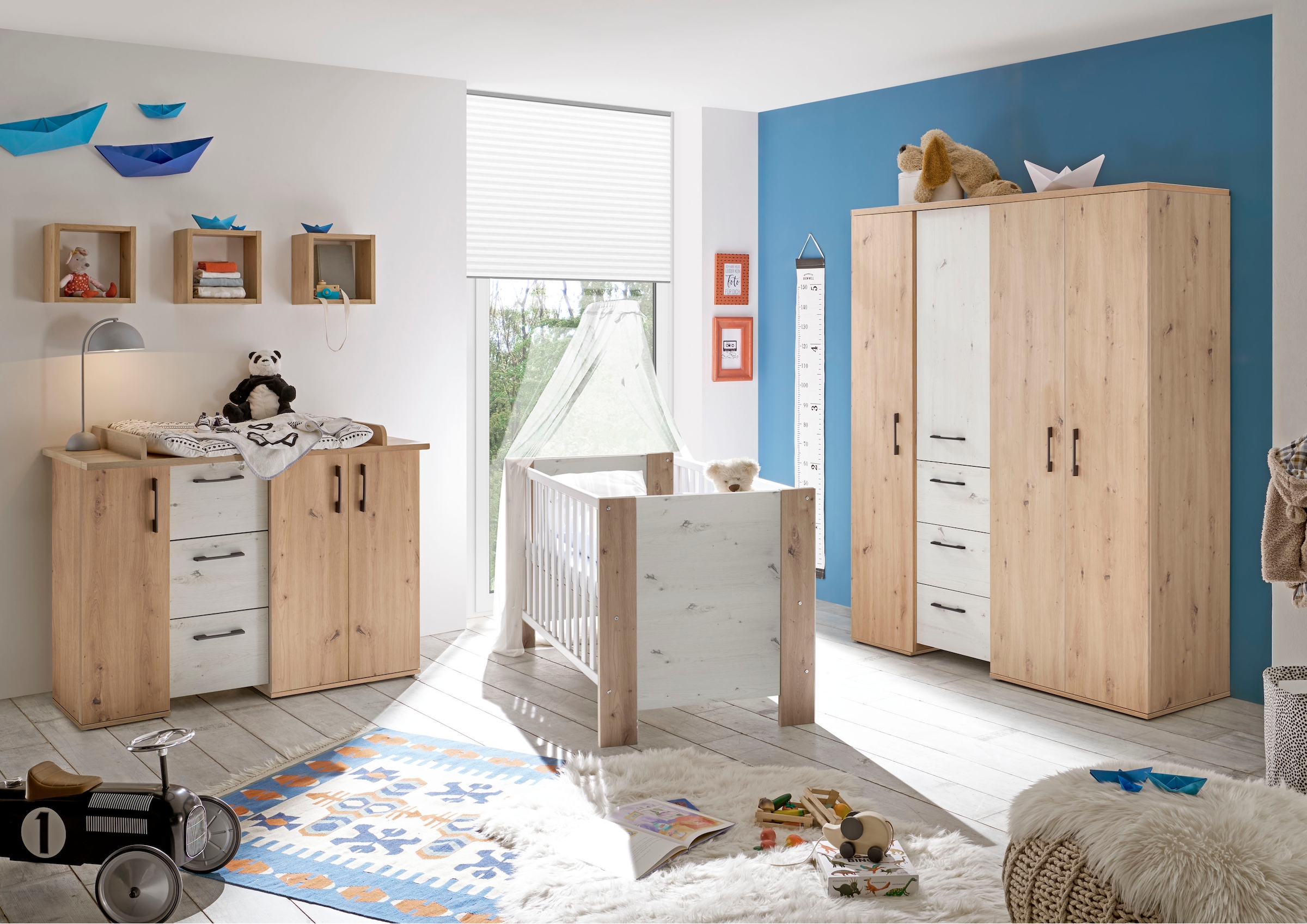 Mäusbacher Kinderregal »Micha«, (Set, 3 St.), Ablageregal
