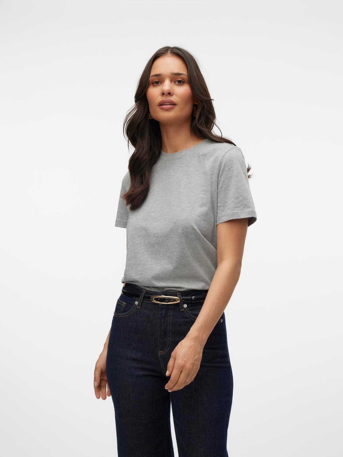 Vero Moda Kurzarmshirt »VMPAULINA SS T-SHIRT GA JRS NOOS«