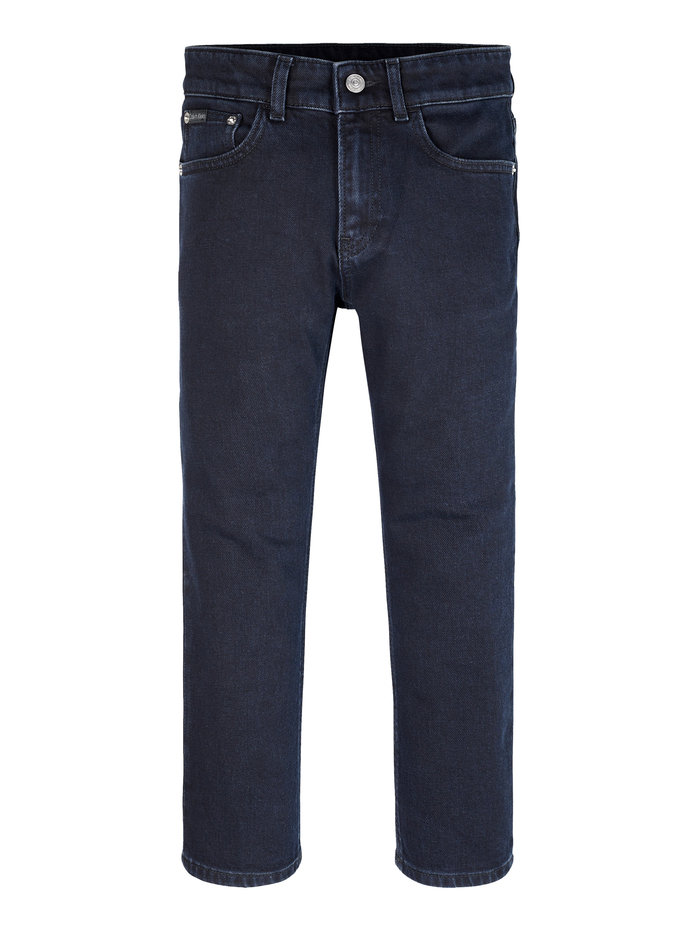 Calvin Klein Jeans Dad-Jeans »BLUE OD BLACK DAD CF«, für Kinder bis 16 Jahre mit Lederpatch